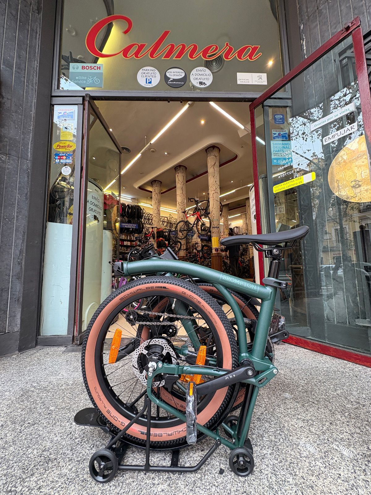 Brompton Electric G Line Schwalbe G One All Round