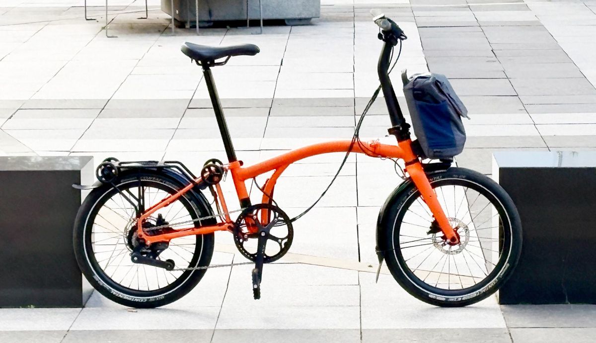 Brompton Electric G Line: probamos la bici eléctrica pleg...
