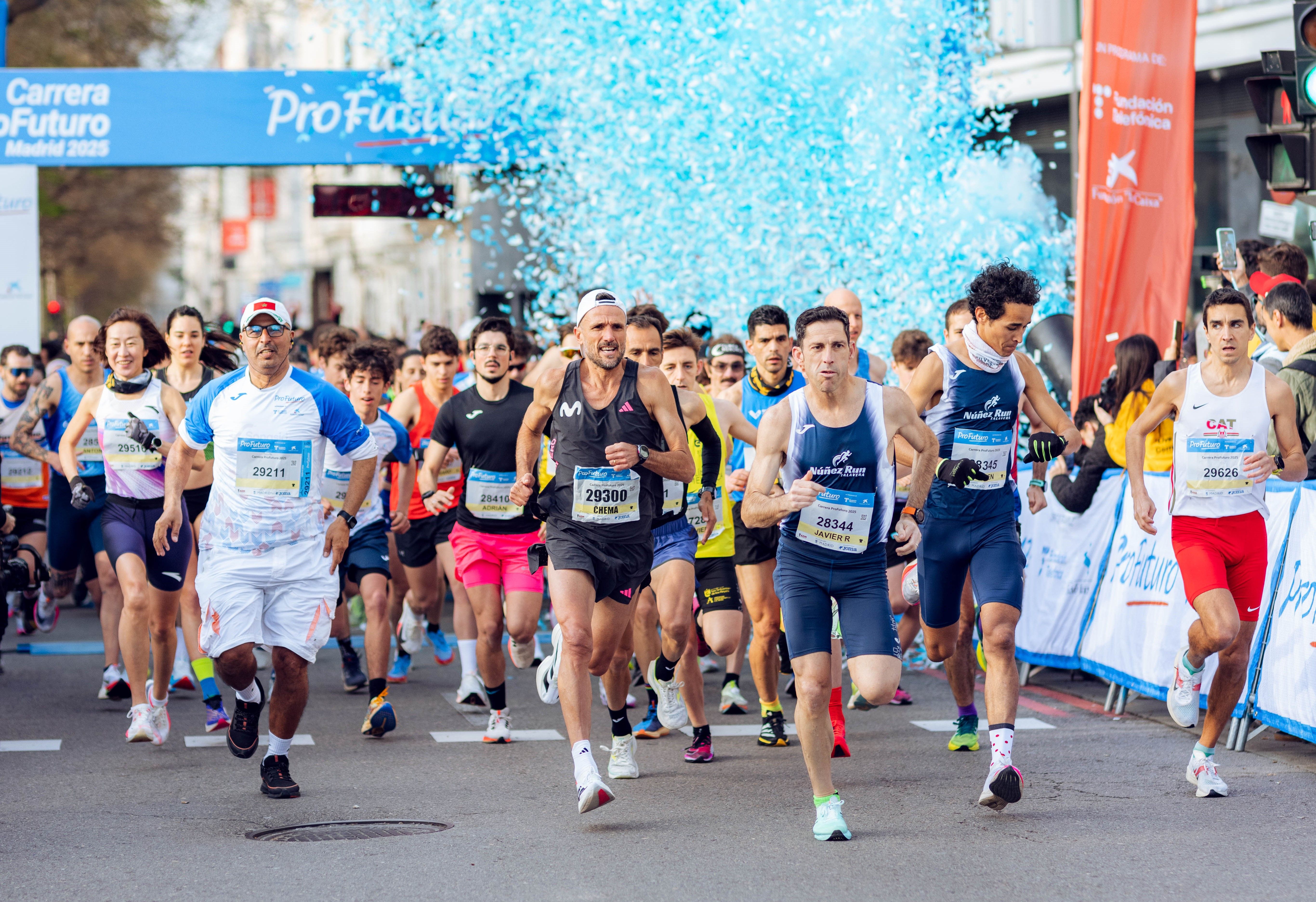 Salida de la última edición de la Carrera ProFuturo