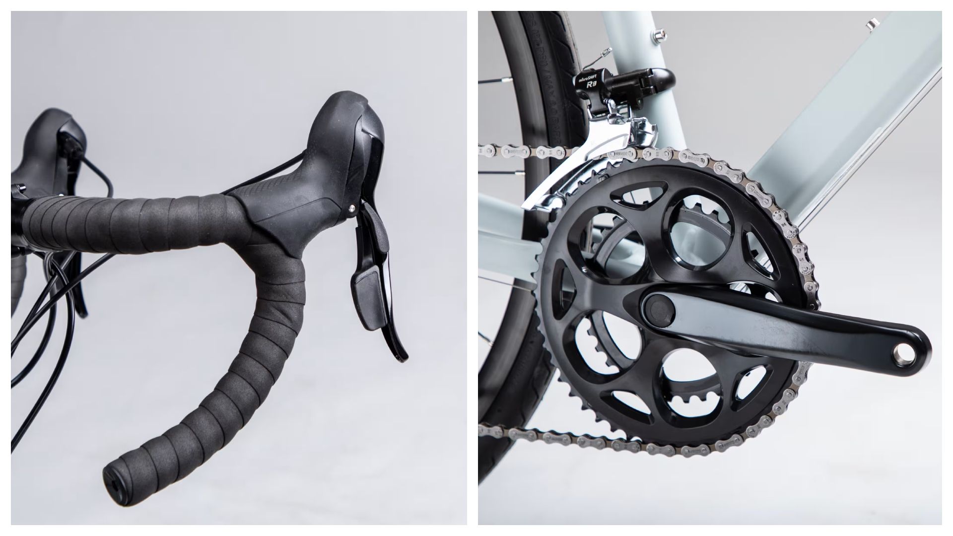 Bicicleta de carretera aluminio freno de disco Triban RC 120.