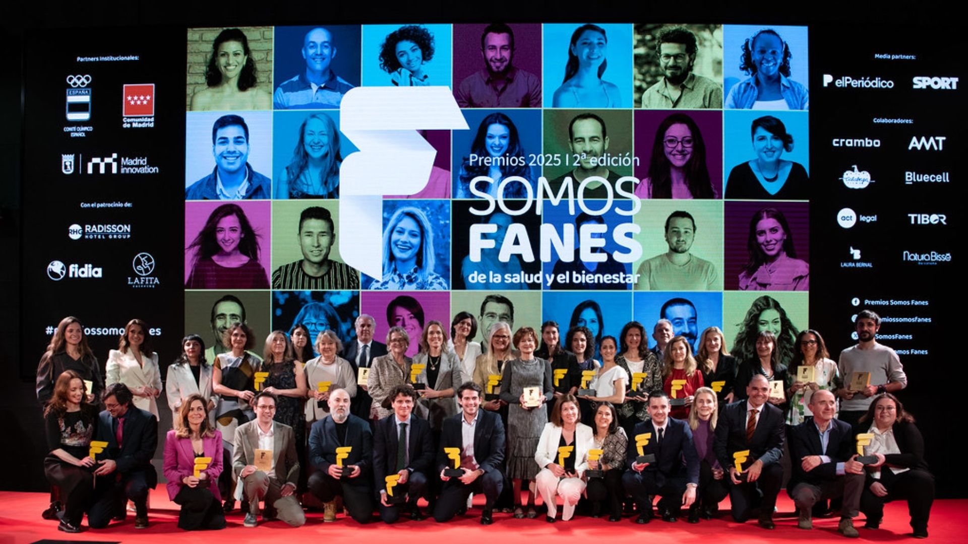 Los finalistas de la III edición de los Premios Somos Fanes