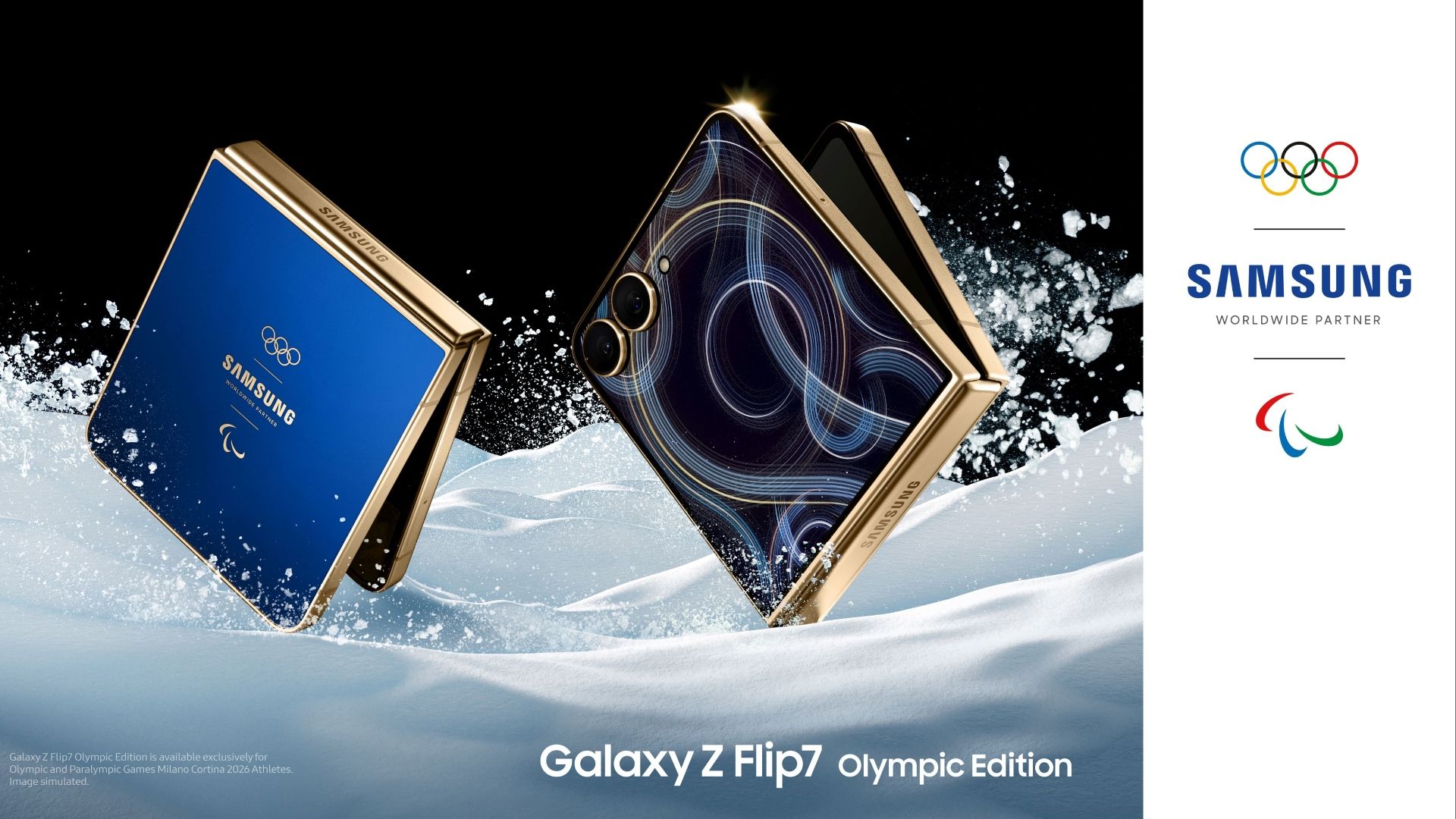 Samsung presenta el Galaxy Z Flip7 Olympic Edition