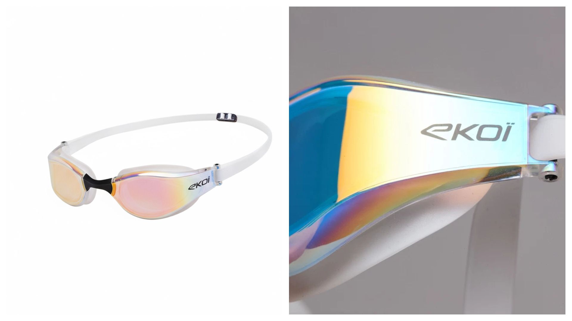 Las nuevas gafas del campeón del mundo IRONMAN Sam Laidlow  EKOI Racing AQUA RACER.