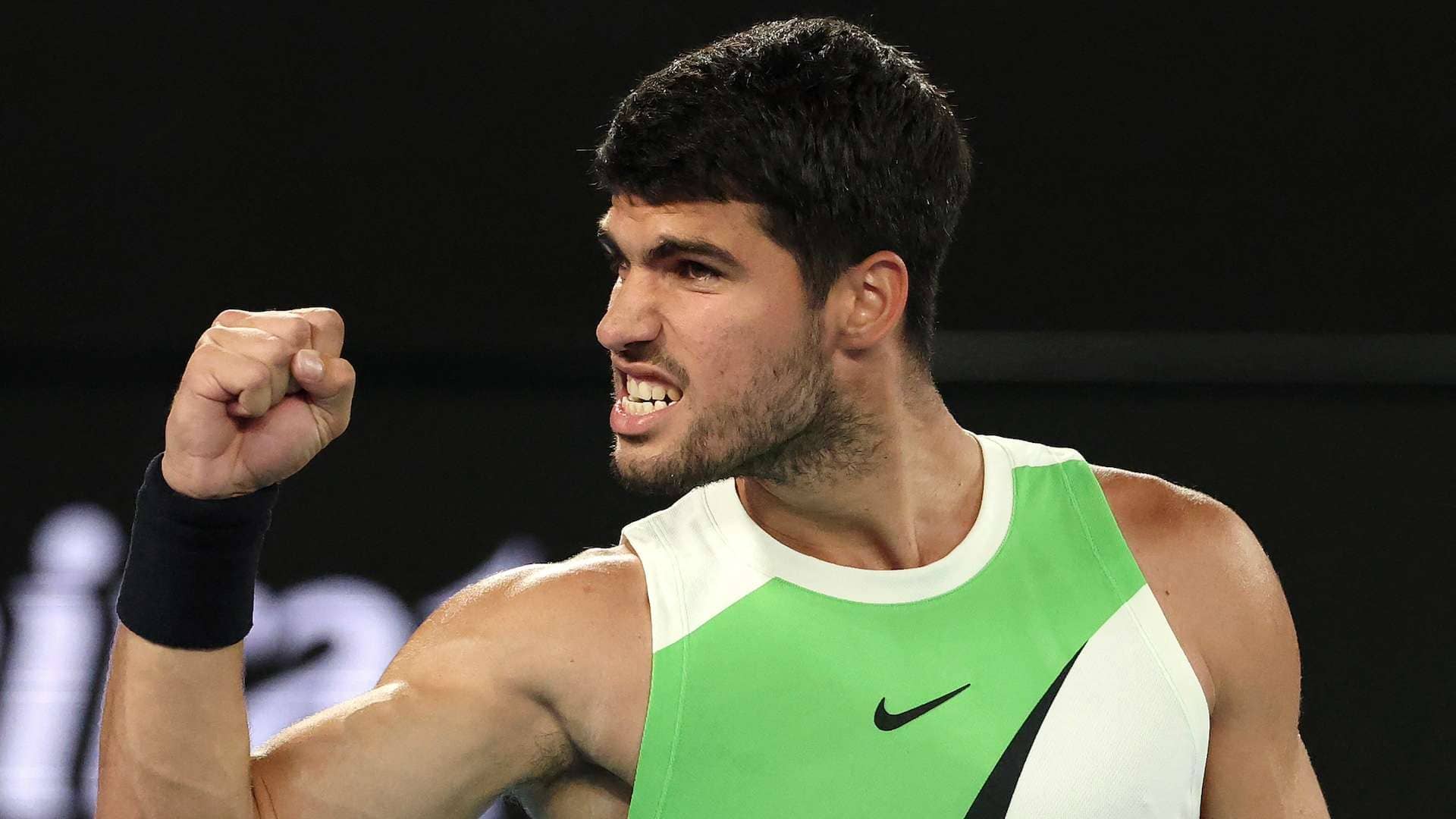 La camiseta NikeCourt Slam de Alcaraz en Australia