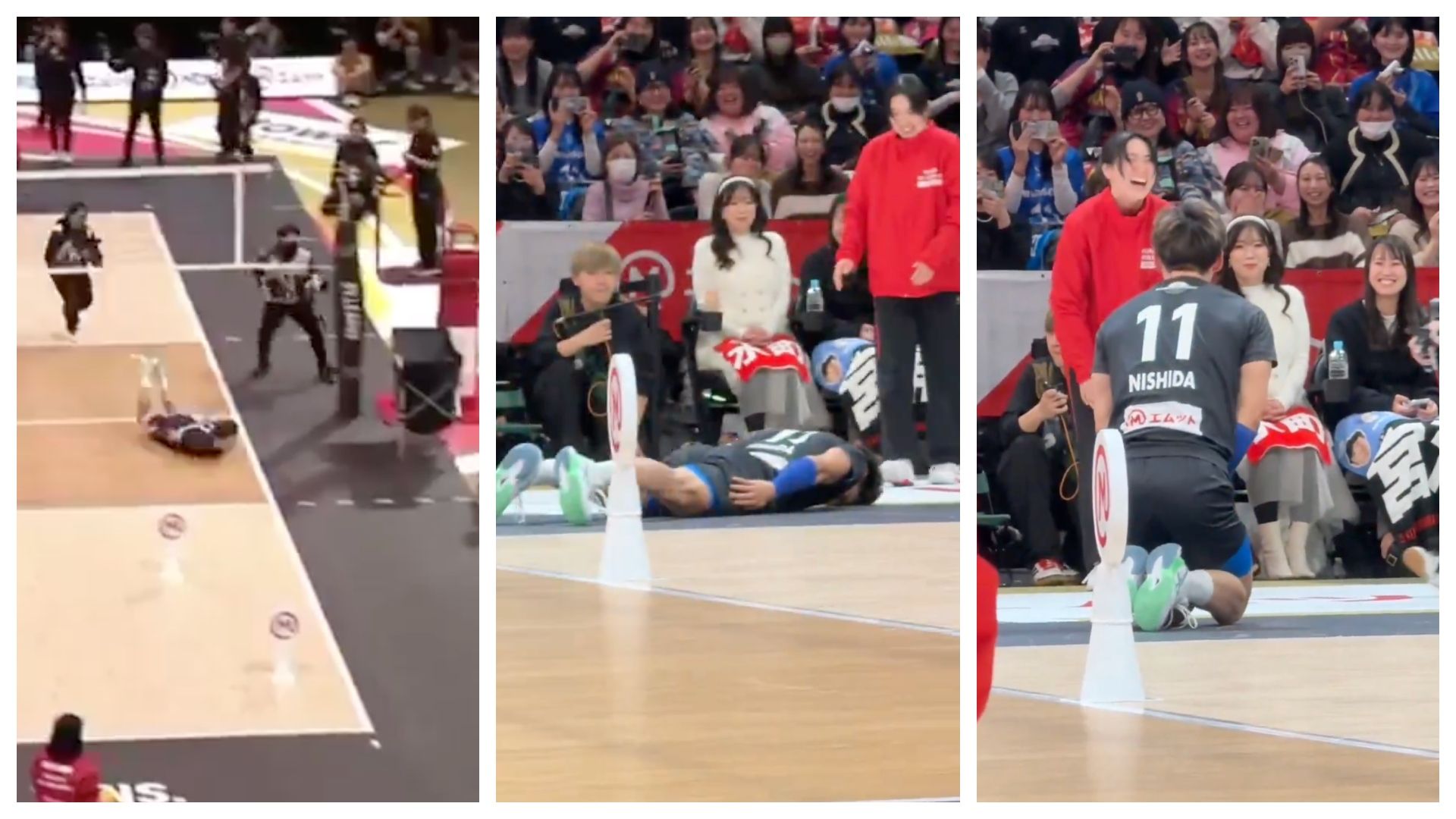 El vídeo viral con la peculiar disculpa del jugador janonés de voleibol