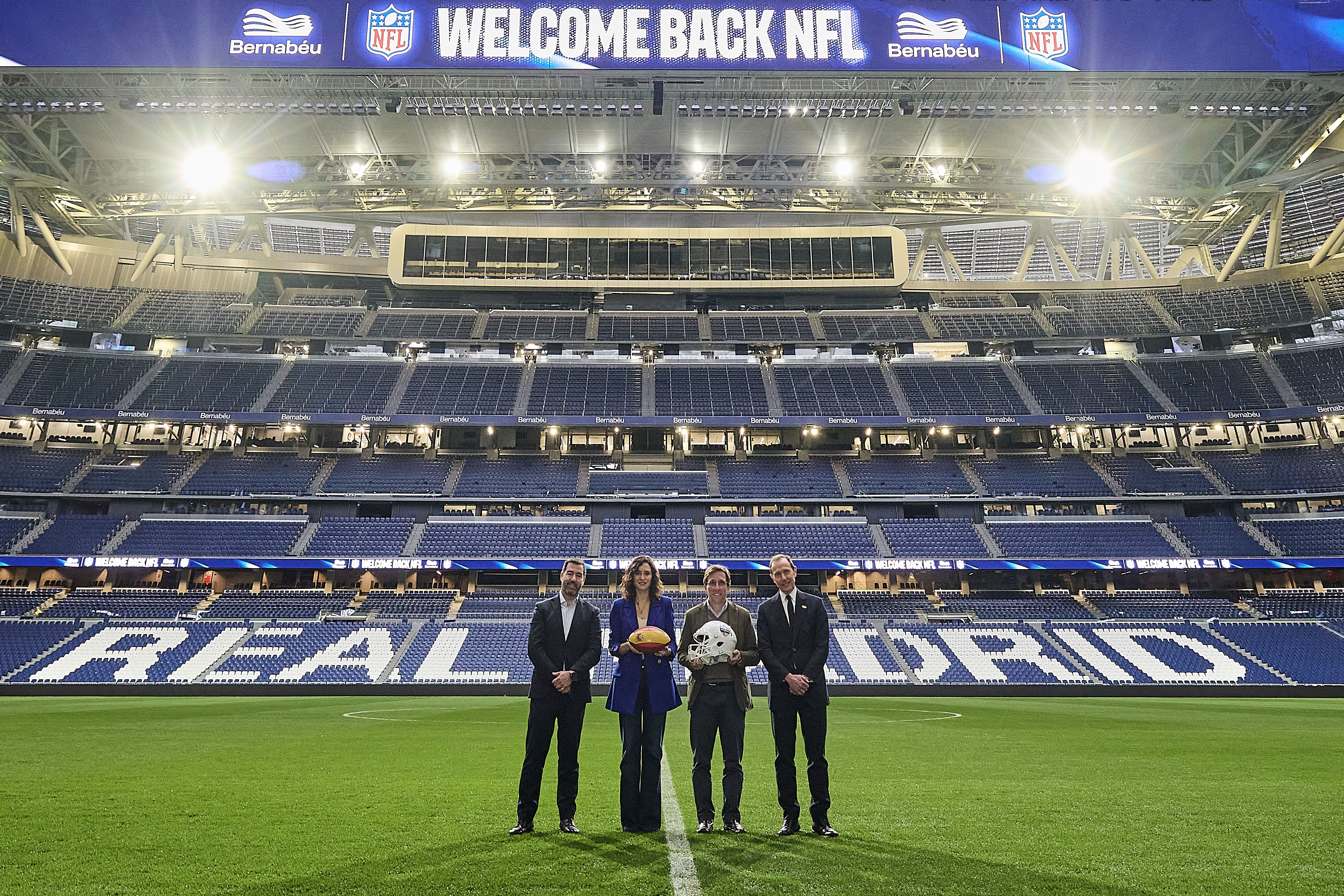 Este año habrá otra vez partido de la NFL en el Bernabeu