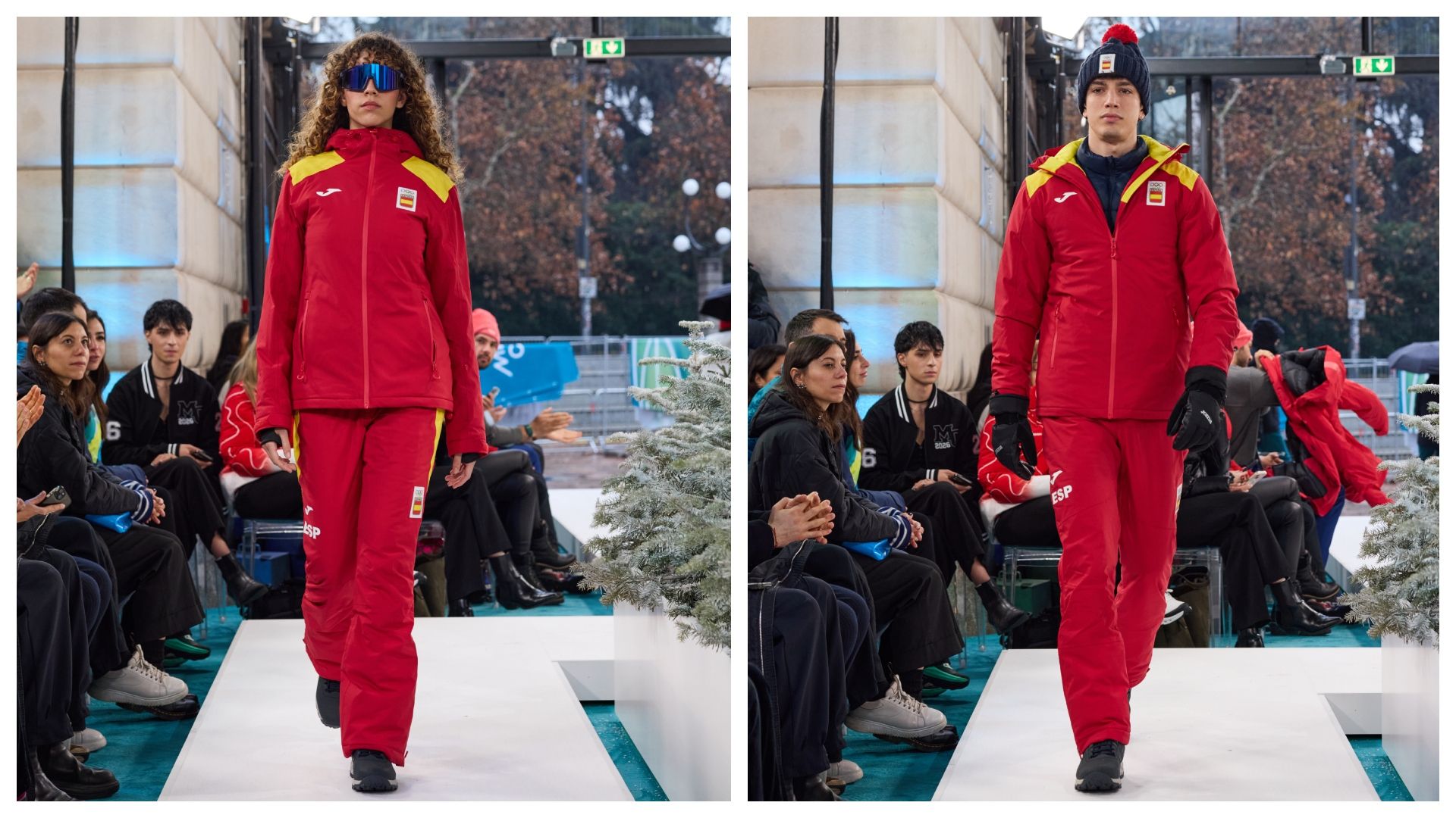 La ropa del equipo español.