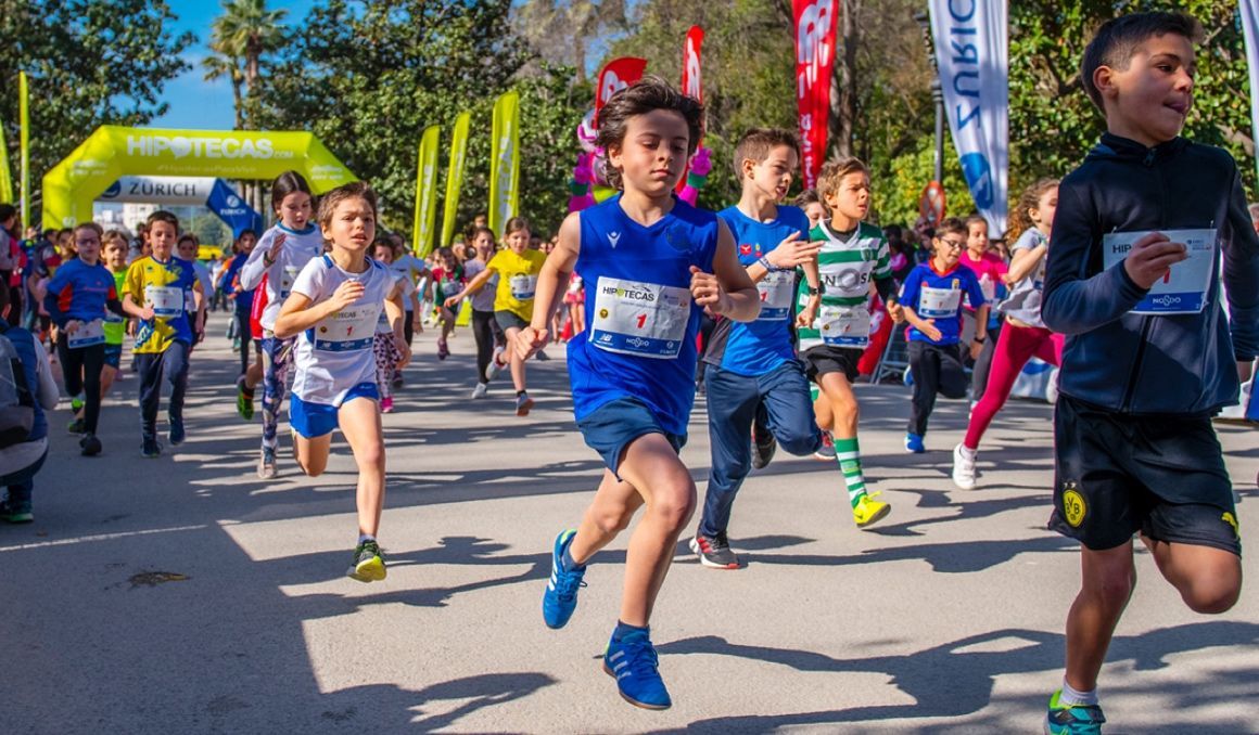 Carreras infantiles del Zurich Maratón de Sevilla