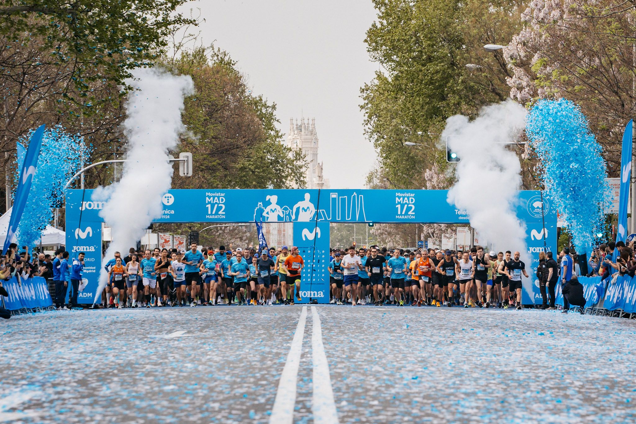 Movistar Medio Maratón Madrid es una de las pruebas de 21,097 km más emblemáticas del mundo. AD MARATHON
