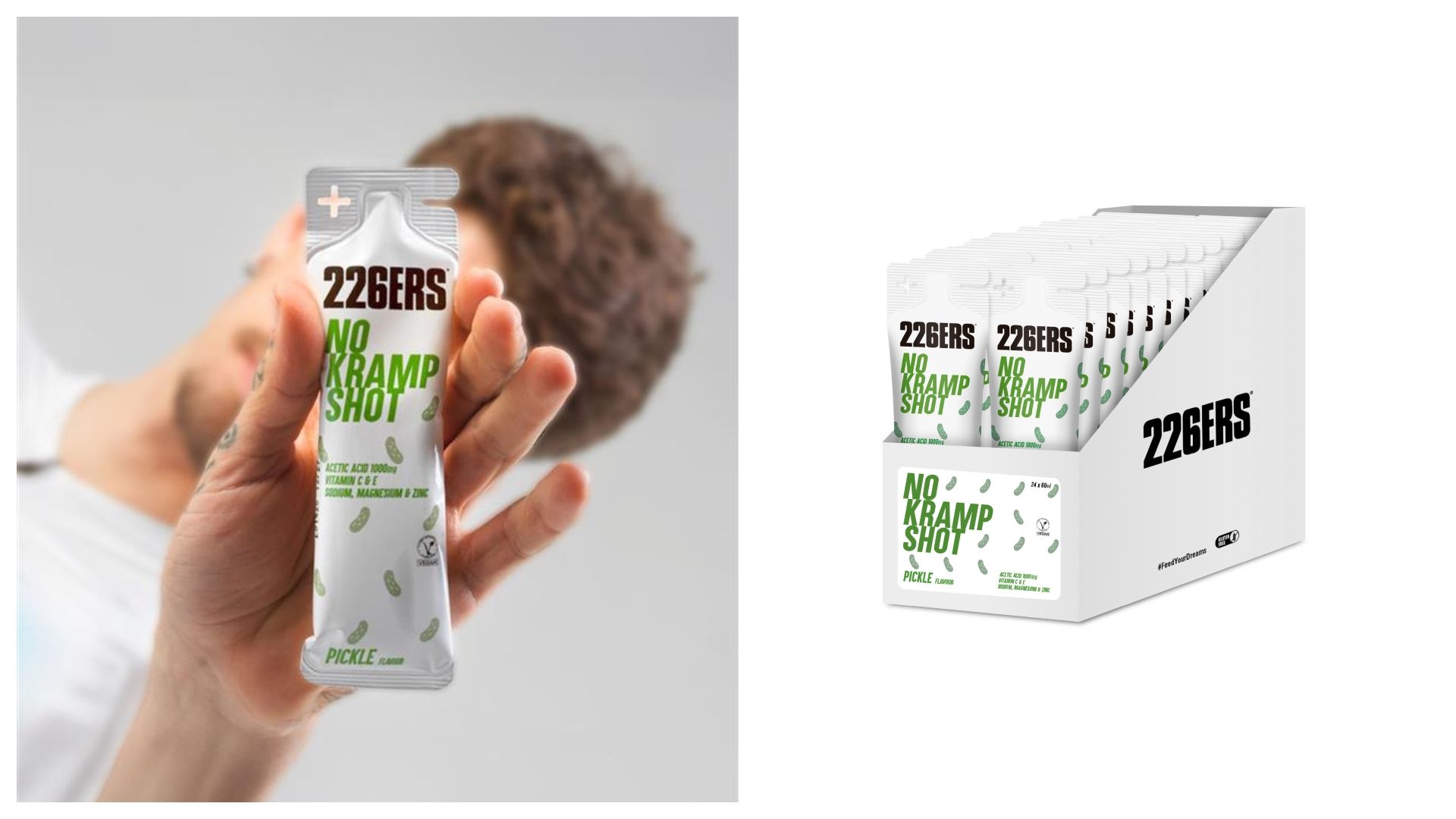 226ERS lanza NO KRAMP SHOT.