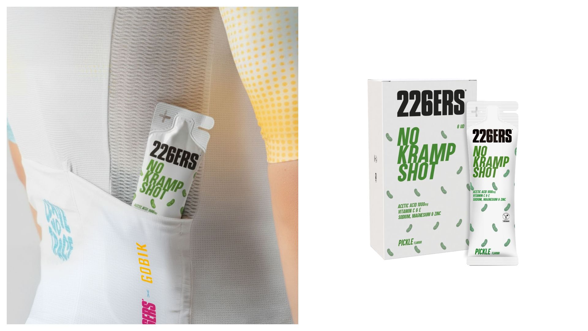 226ERS lanza NO KRAMP SHOT.