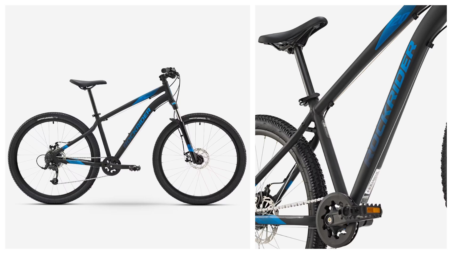 Bicicleta de montaña 27,5  aluminio monoplato Rockrider ST 120.