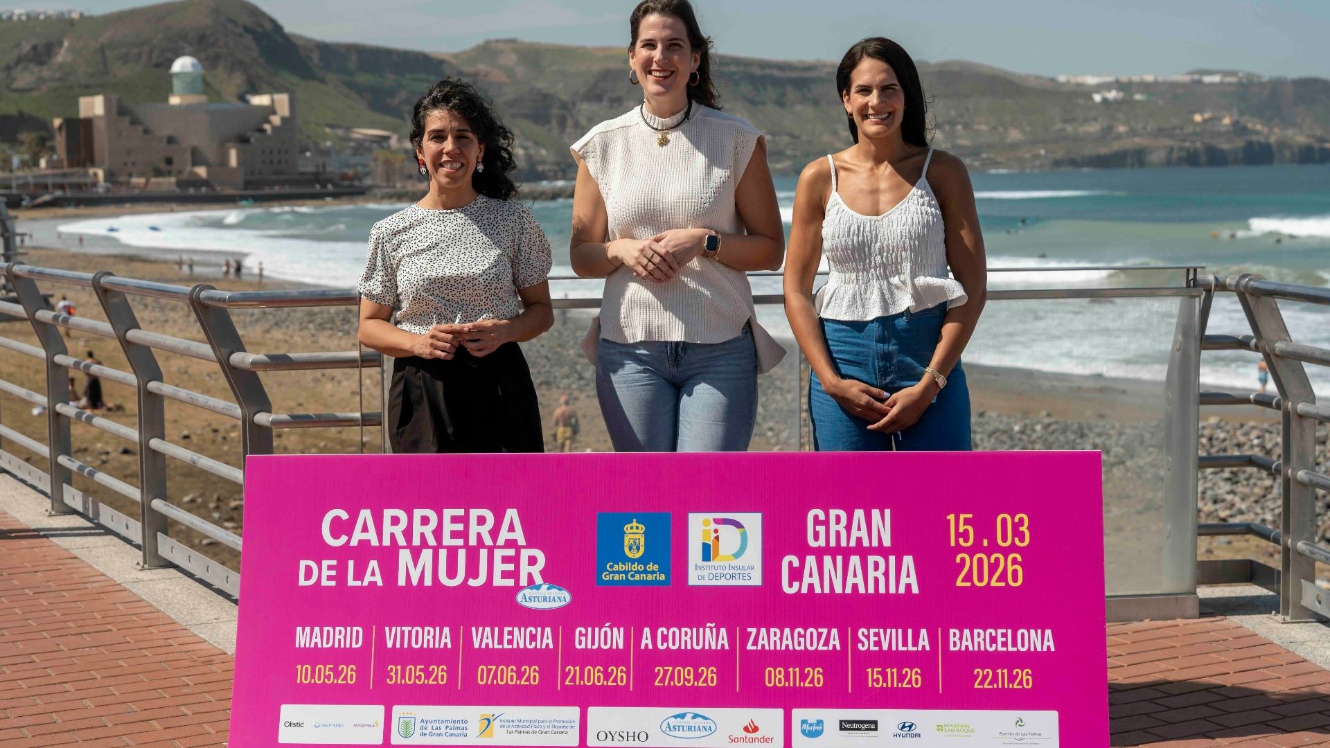 El circuito nacional de la Carrera de la Mujer arranca en Gran Canaria
