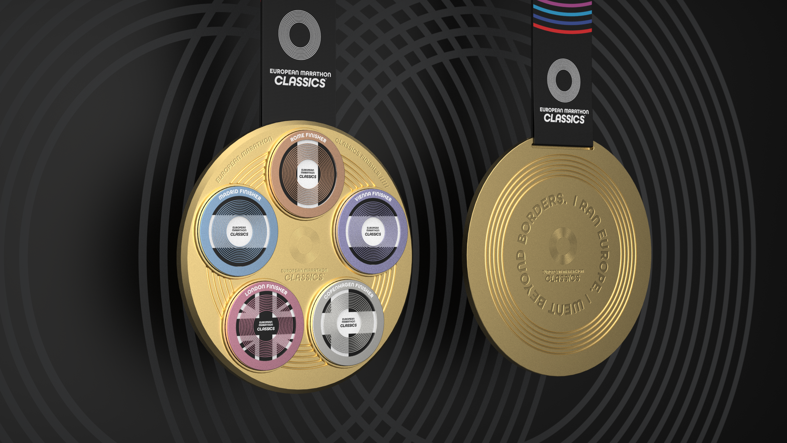 La medalla final de la EMC. ROMAN PFEIFFER para EMC