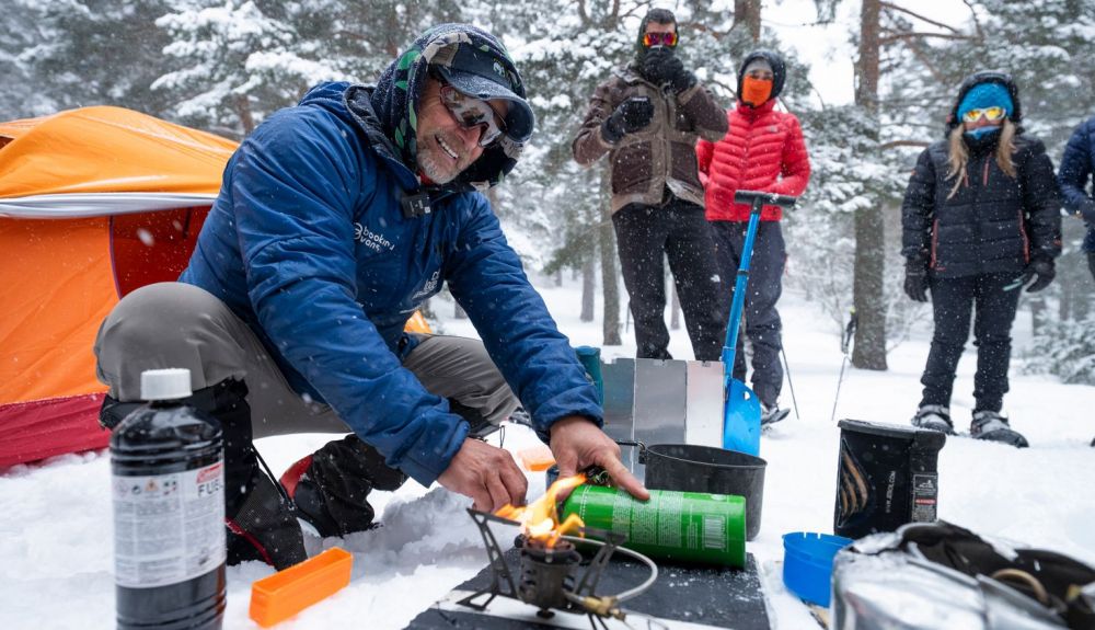 Así fue nuestro Taller de Exploración Polar con Antonio de la Rosa. Foto: Mikael Helsing