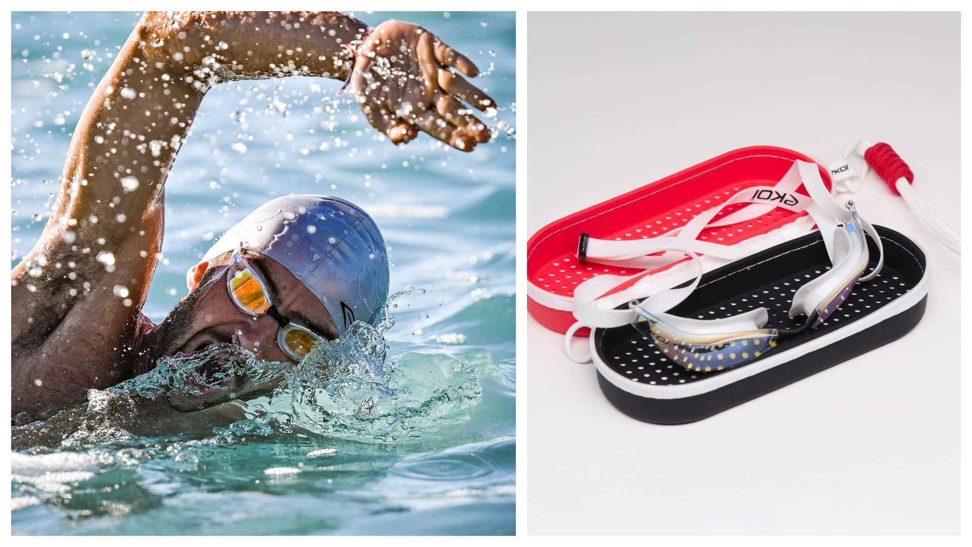 Ekoi Racing Aqua Racer Gold Mirror SW1.