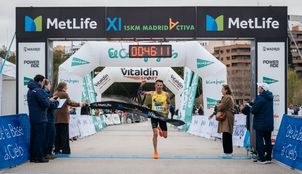 Clasificaciones completas de la Metlife 15K Madrid 2026