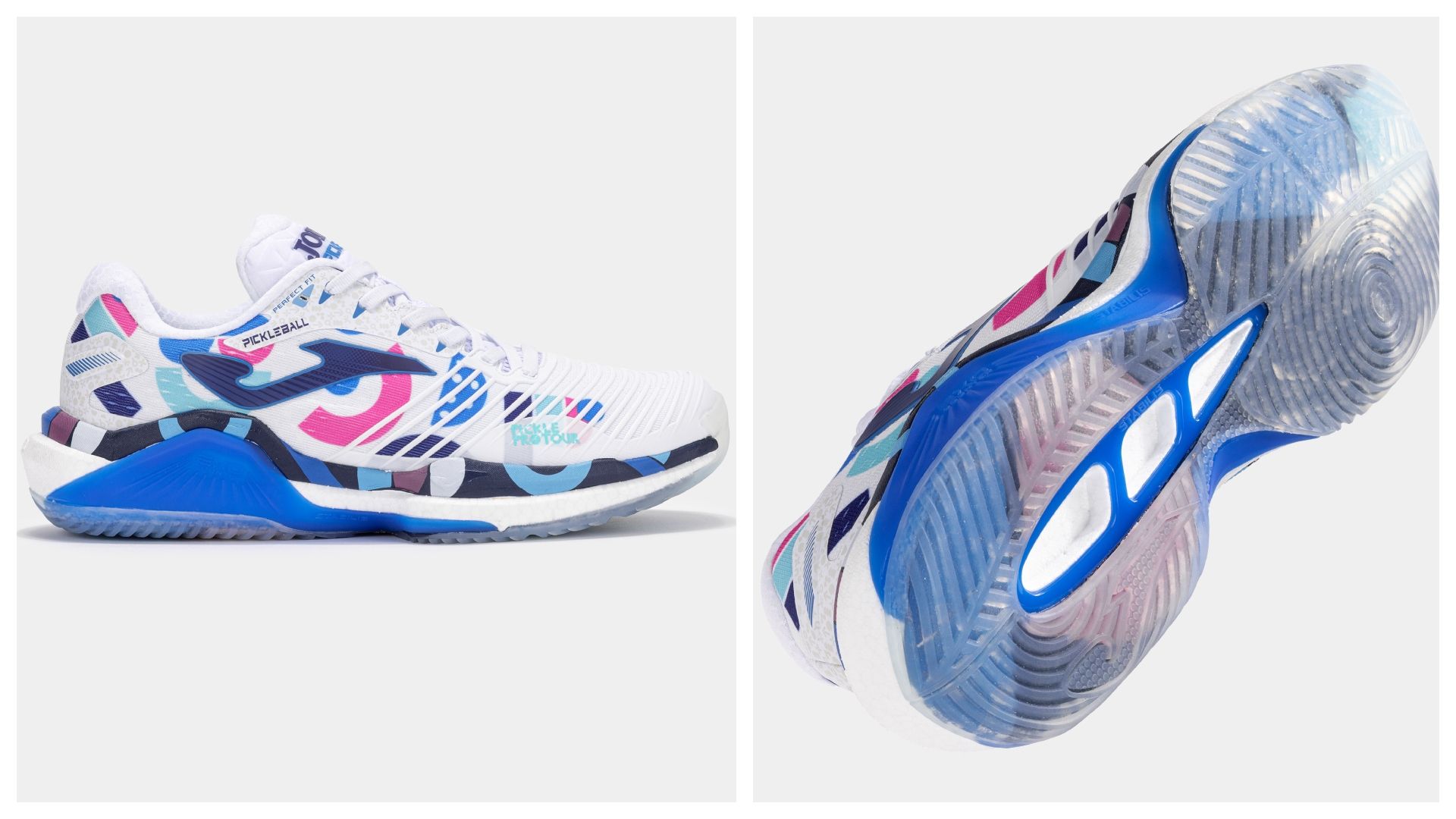 Joma y Pickle Pro Tour presentan su primera edición de zapatillas especiales juntos.