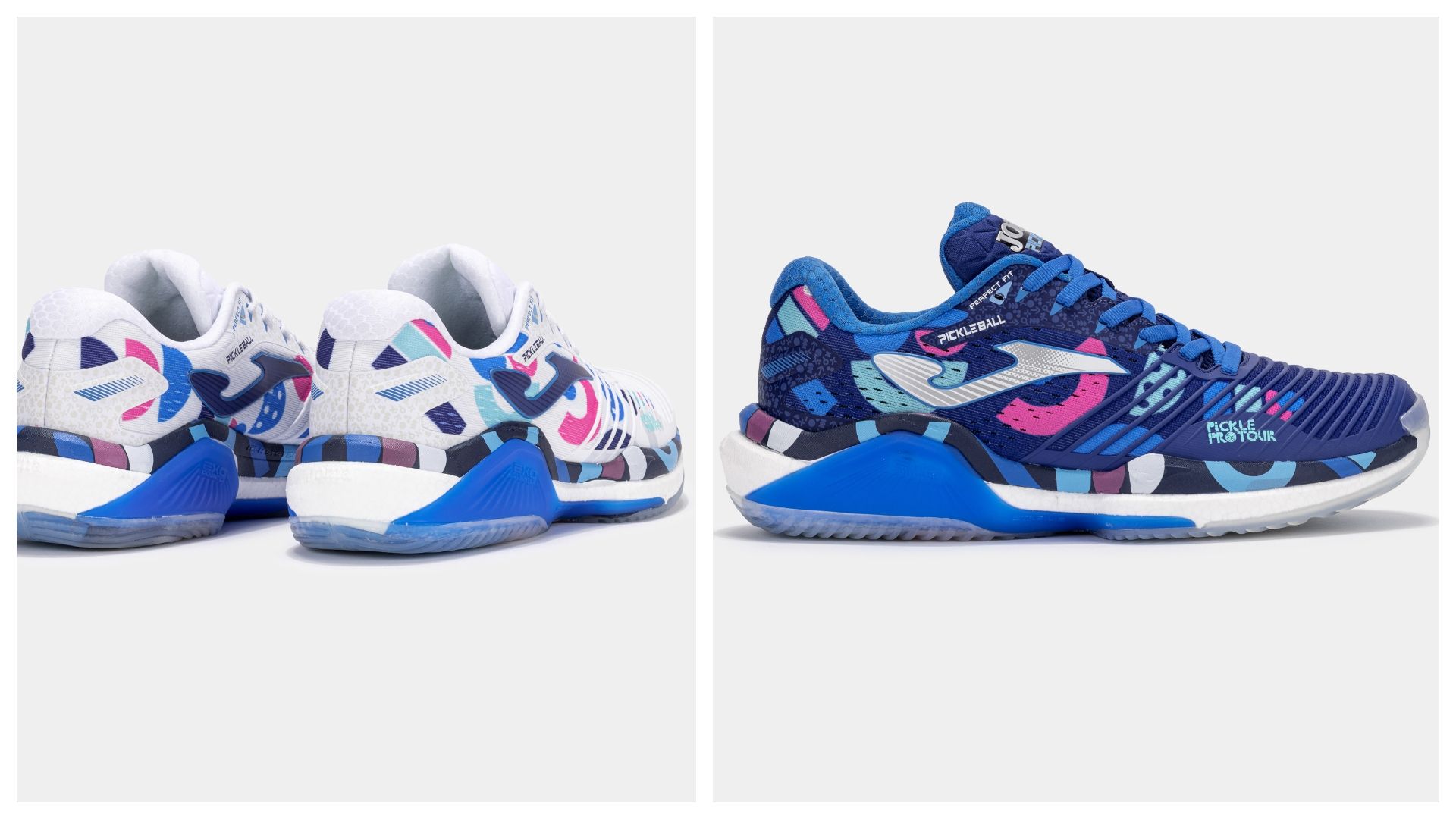 Joma y Pickle Pro Tour presentan su primera edición de zapatillas especiales juntos.