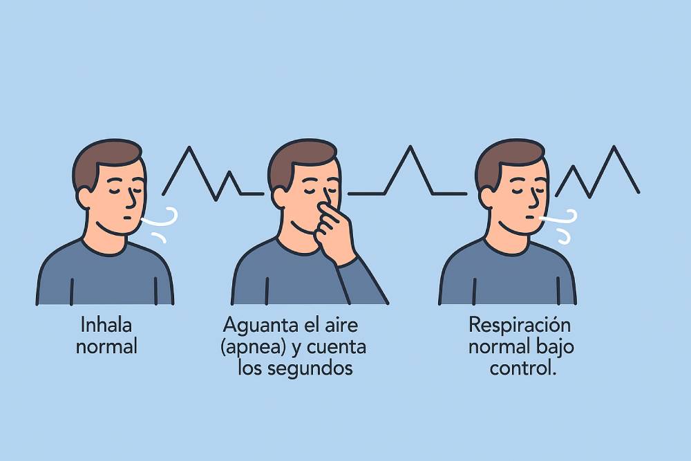 Test de Nivel de Oxígeno Corporal