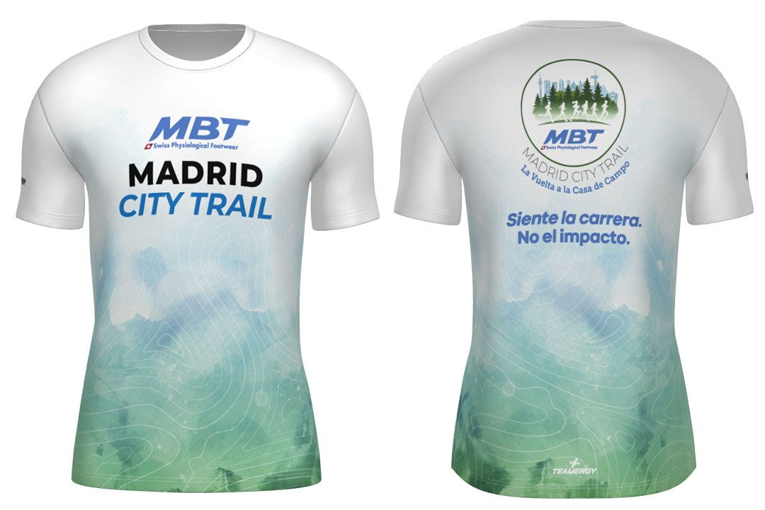 La camiseta de la MBT Madrid City Trail 2026