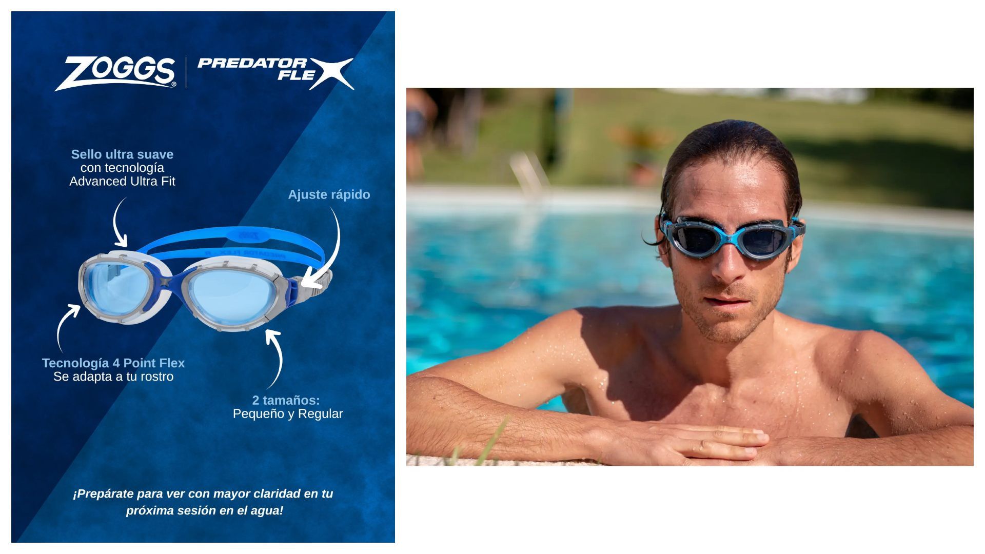 Zoggs Predator Flex.