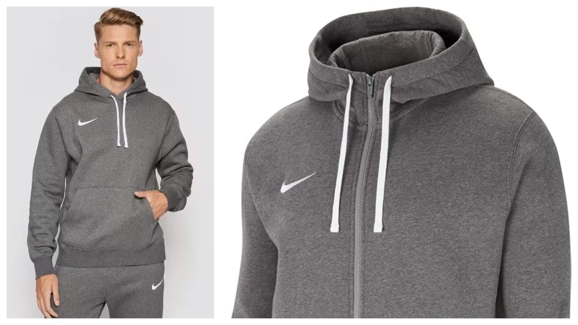 Nike Park 20 Men's Hoodie Grey.