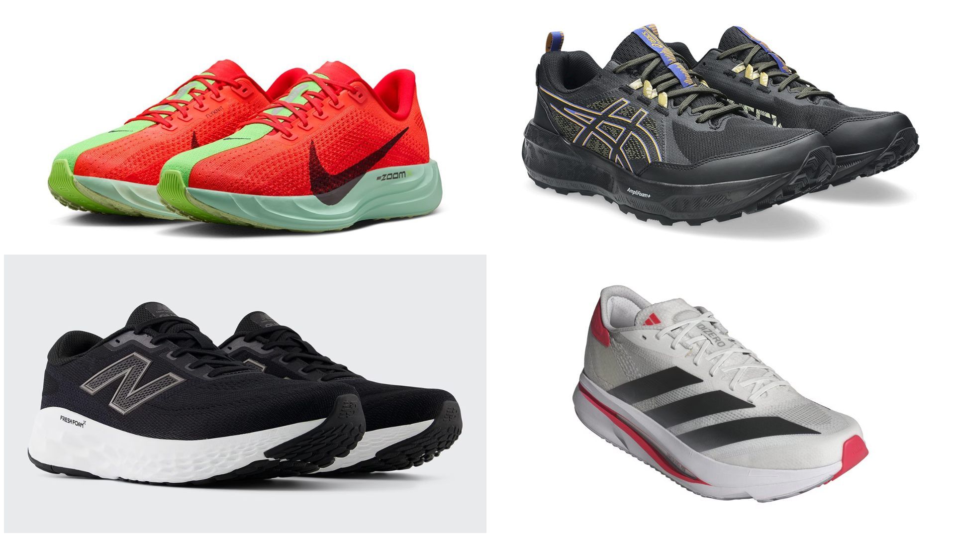 Las 4 mejores ofertas para corredores en Nike, Adidas, Asics y New Balance.