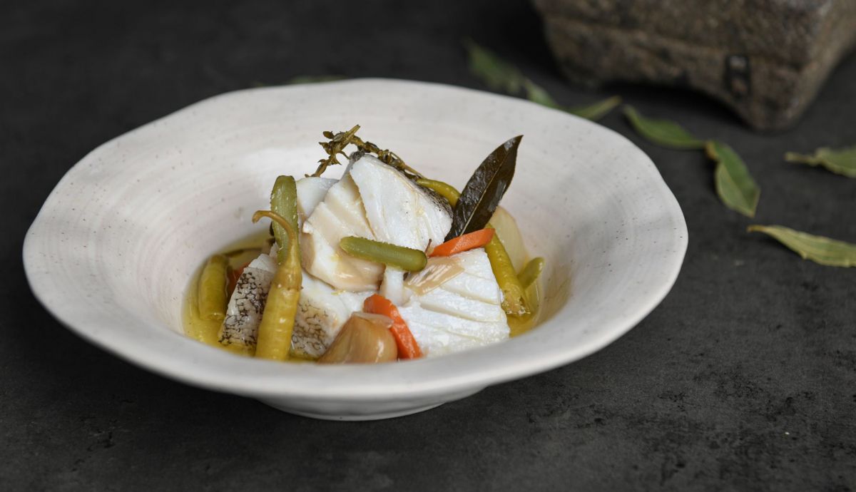 Bacalao noruego escabechado