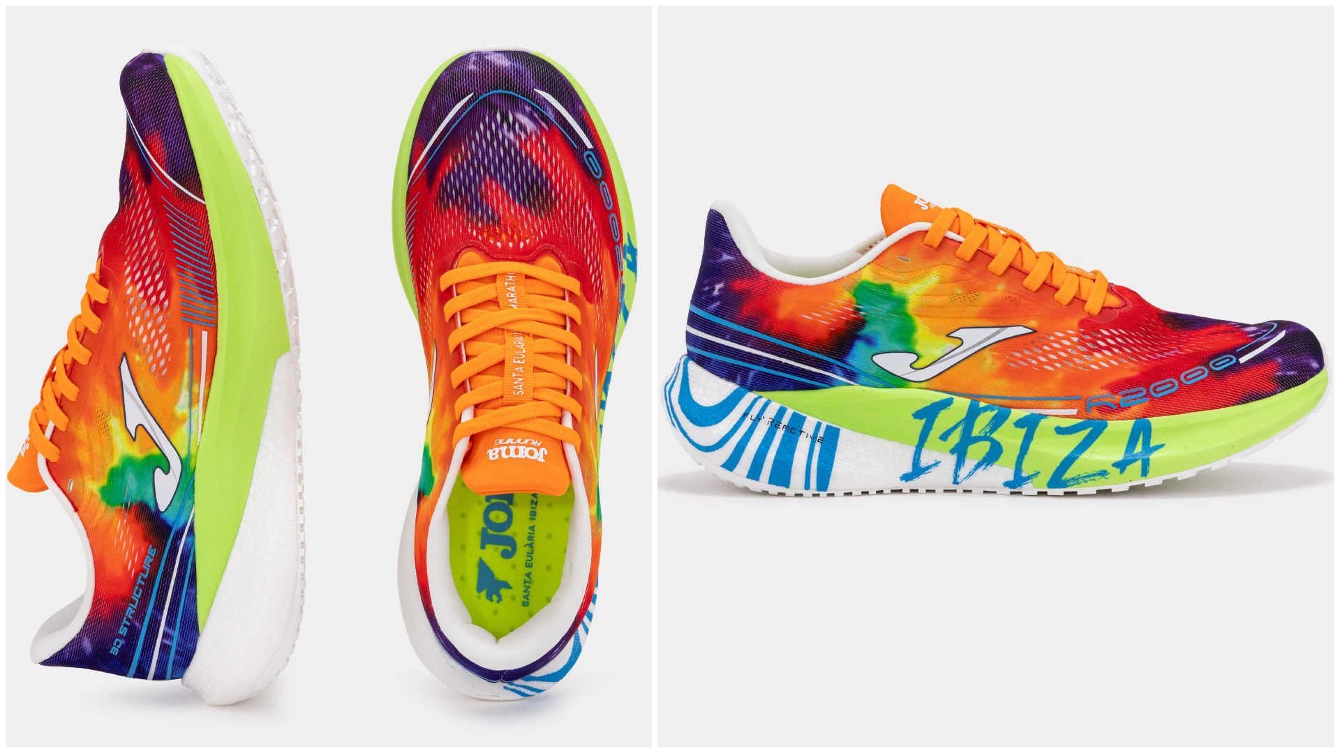 La nueva zapatilla R 2000 x Ibiza Marathon.