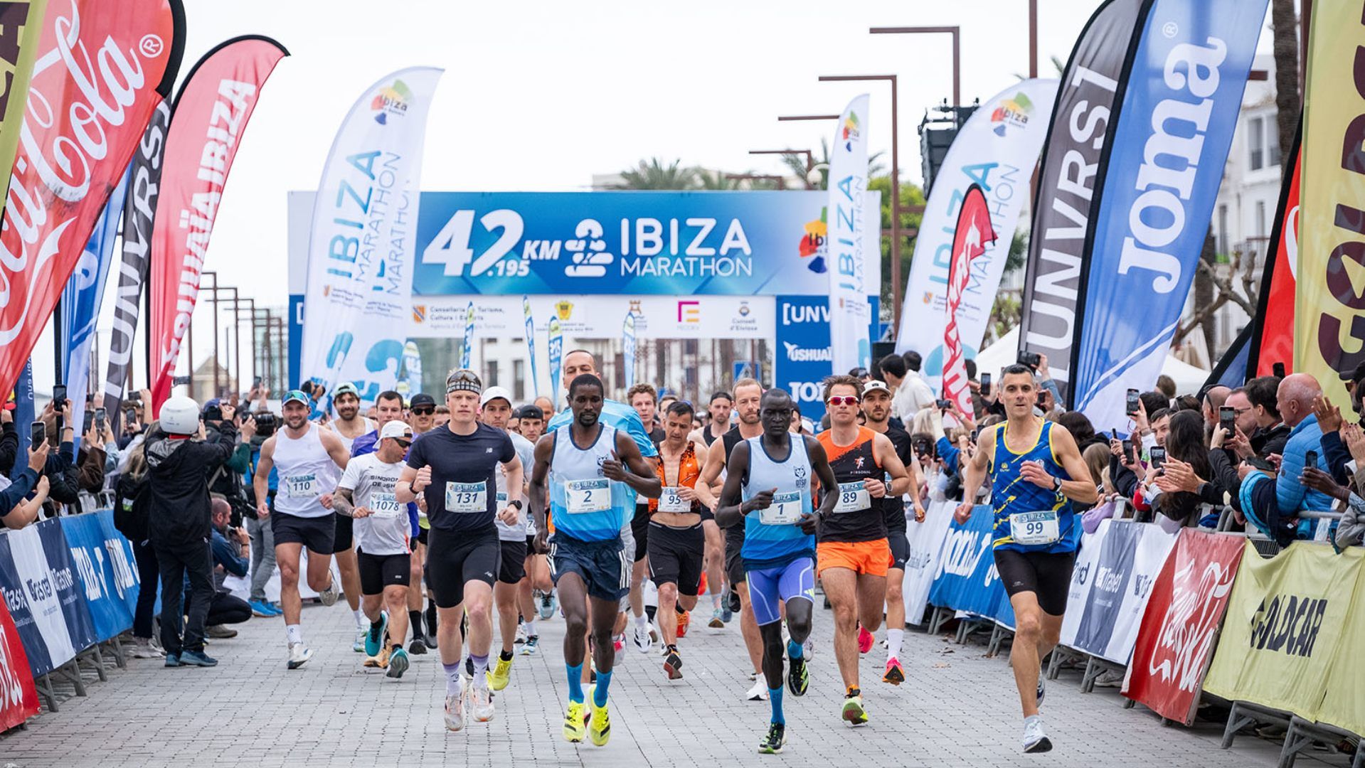 El Santa Eulària Ibiza Marathon, la meta más internacional.