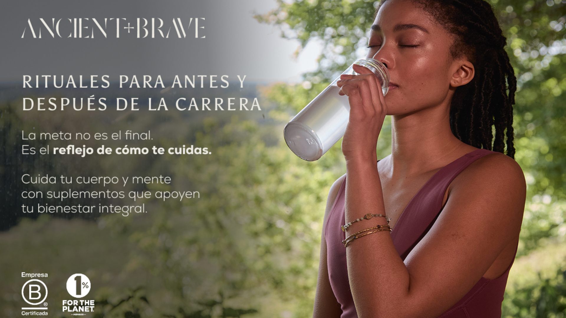 ANCIENT + BRAVE   5 consejos de nuestra experta en nutrición para prepararte antes de la carrera.