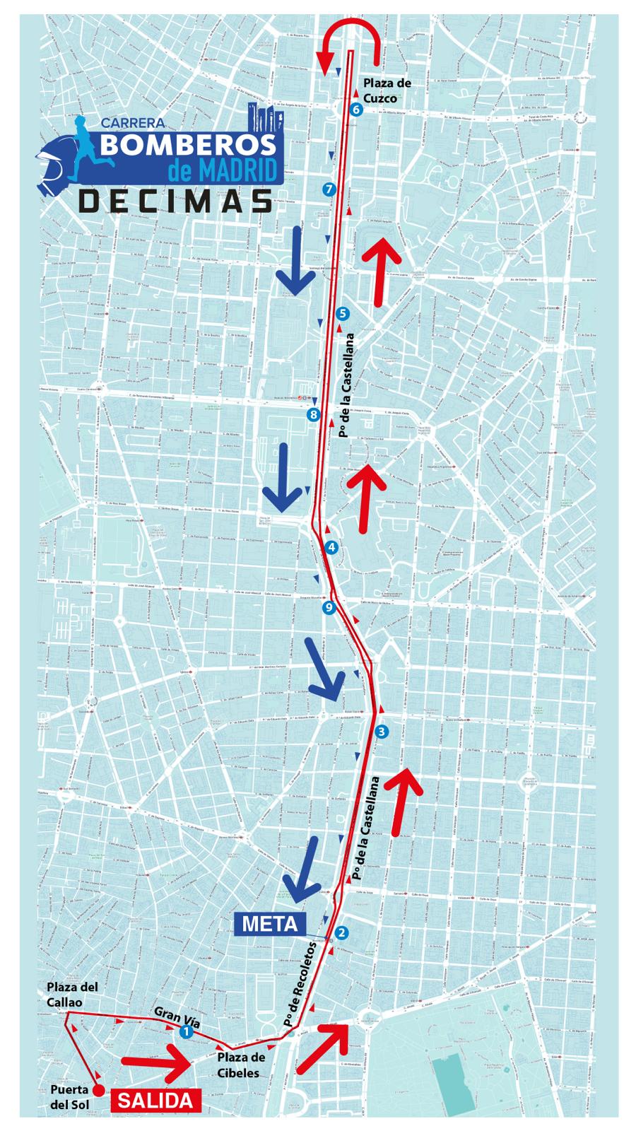 recorrido bomberos 2026