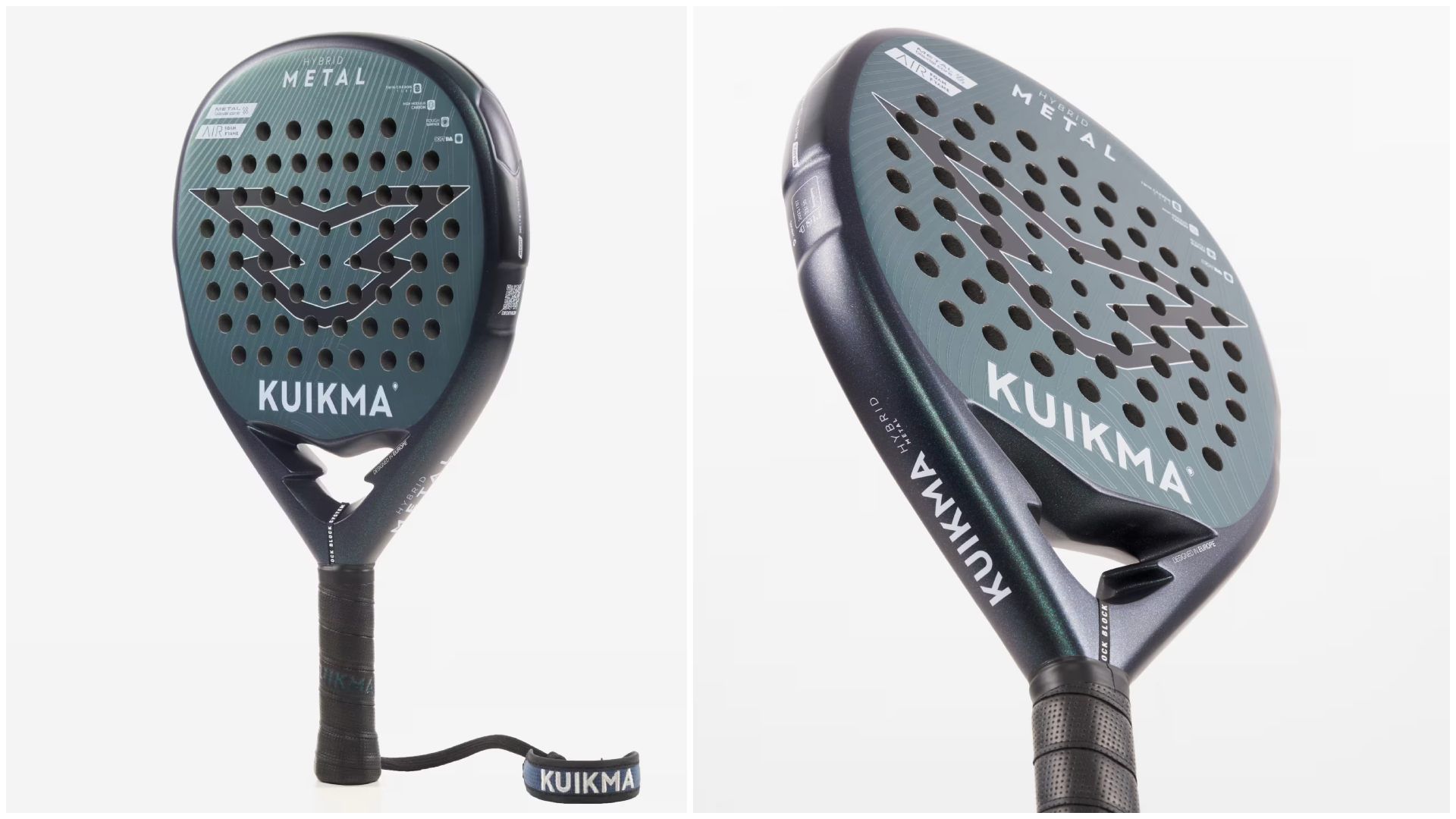 Pala de pádel Adulto   Kuikma Hybrid Metal.