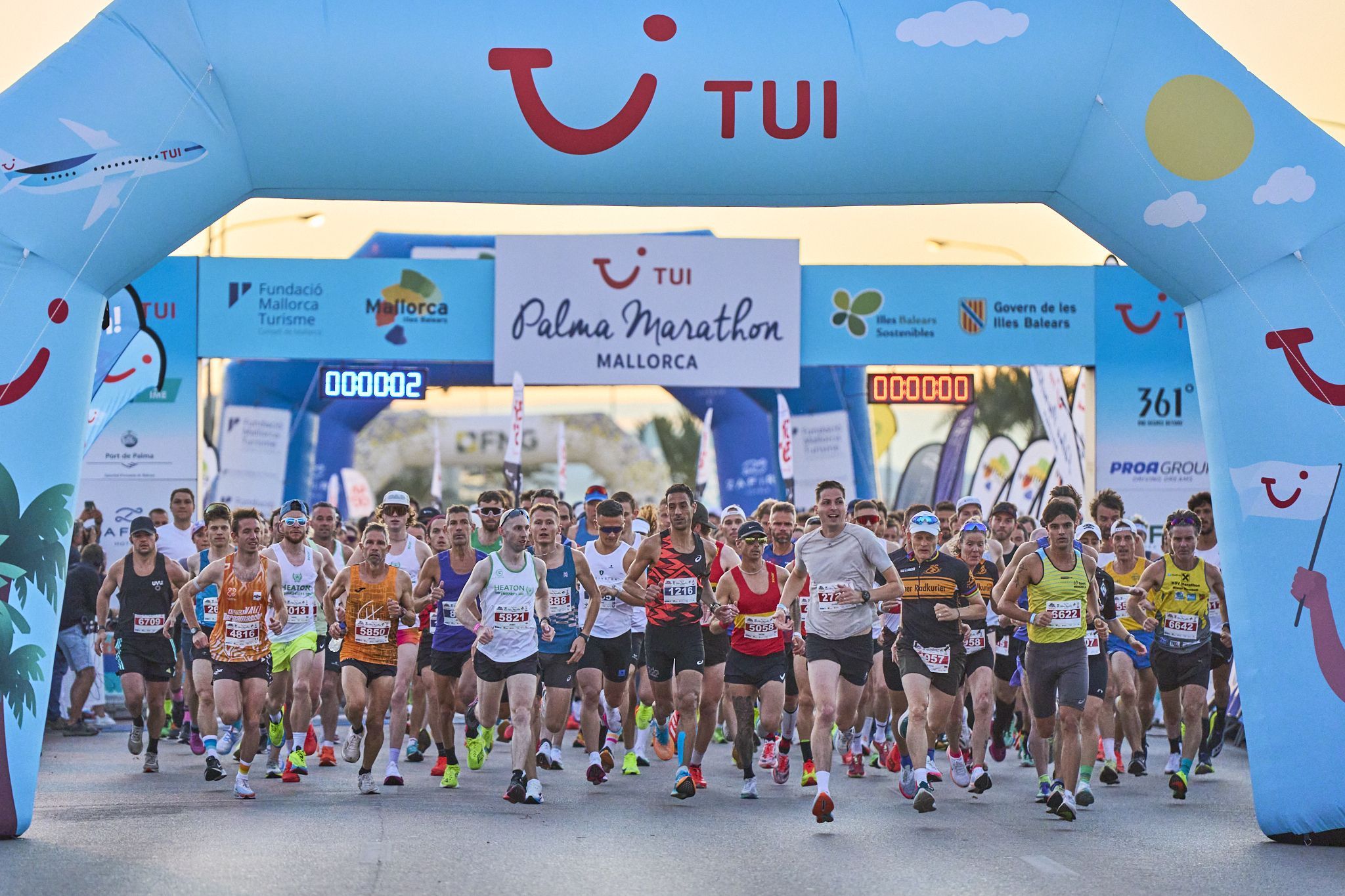 El TUI Palma Marathon Mallorca 2026 agota sus dorsales más de 6 meses antes de su celebración