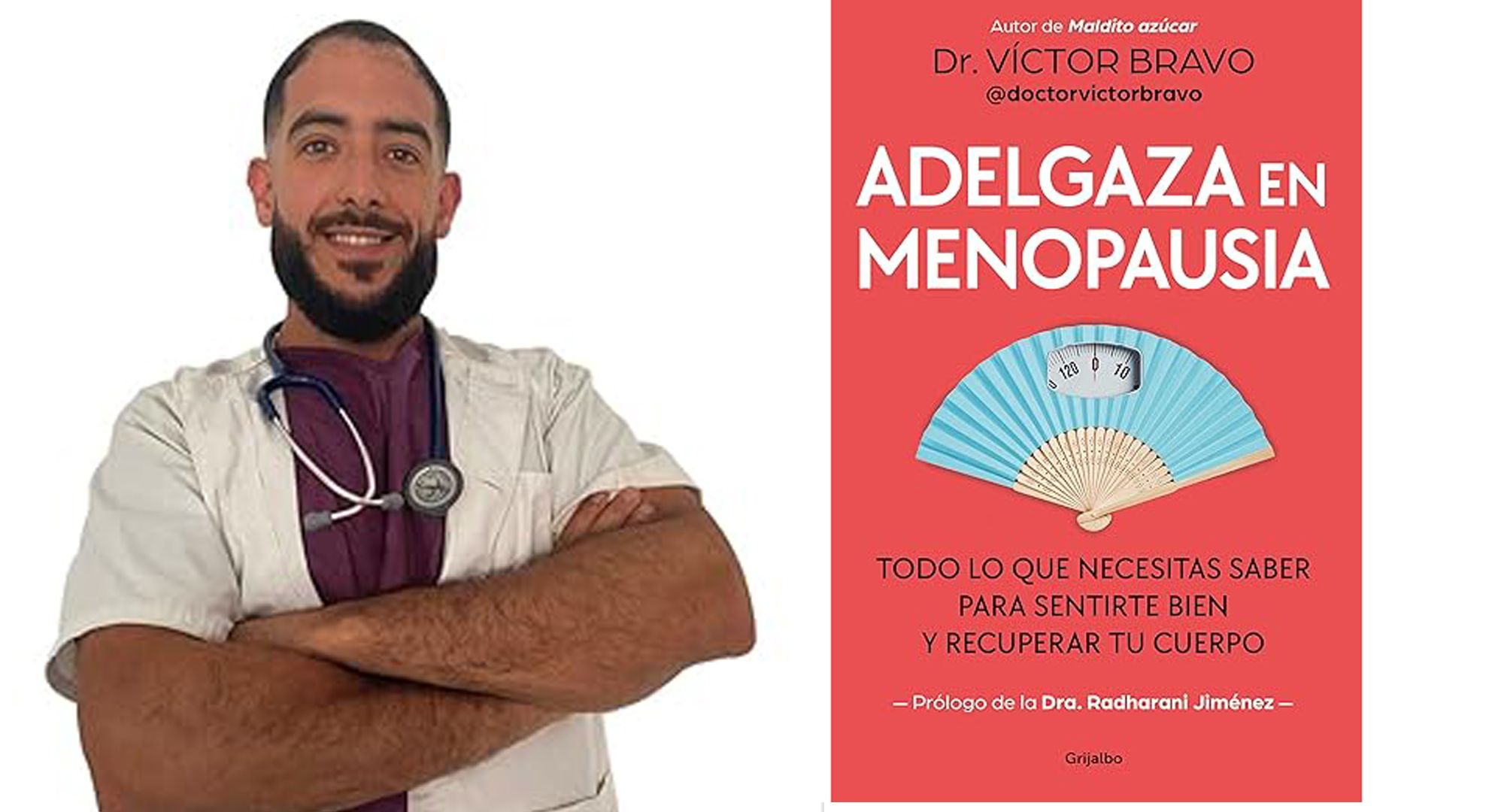 Adelgaza en menopausia con el libro del Dr