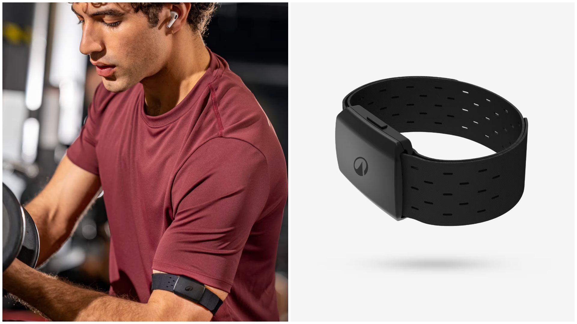 Brazalete pulsómetro.