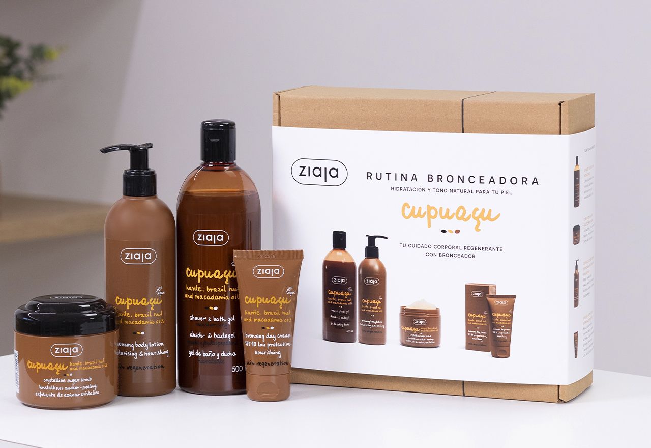 CUPUAÇU Set rutina bronceadora