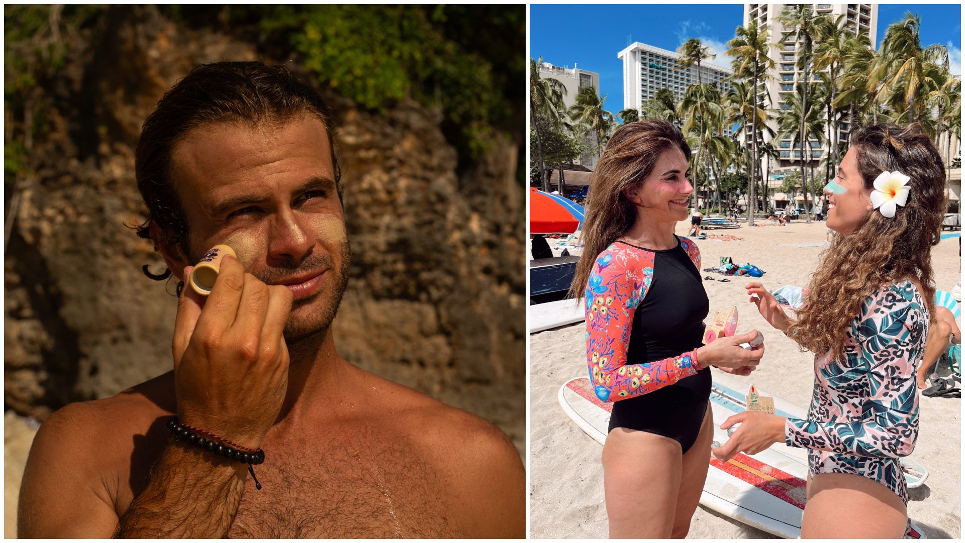 El truco de los surfistas para estar todo el día al sol sin quemarse.