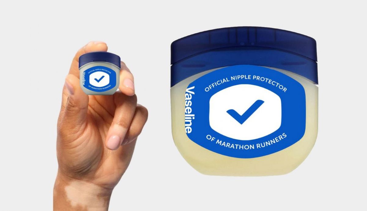 Vaseline, evita los roces en los maratones