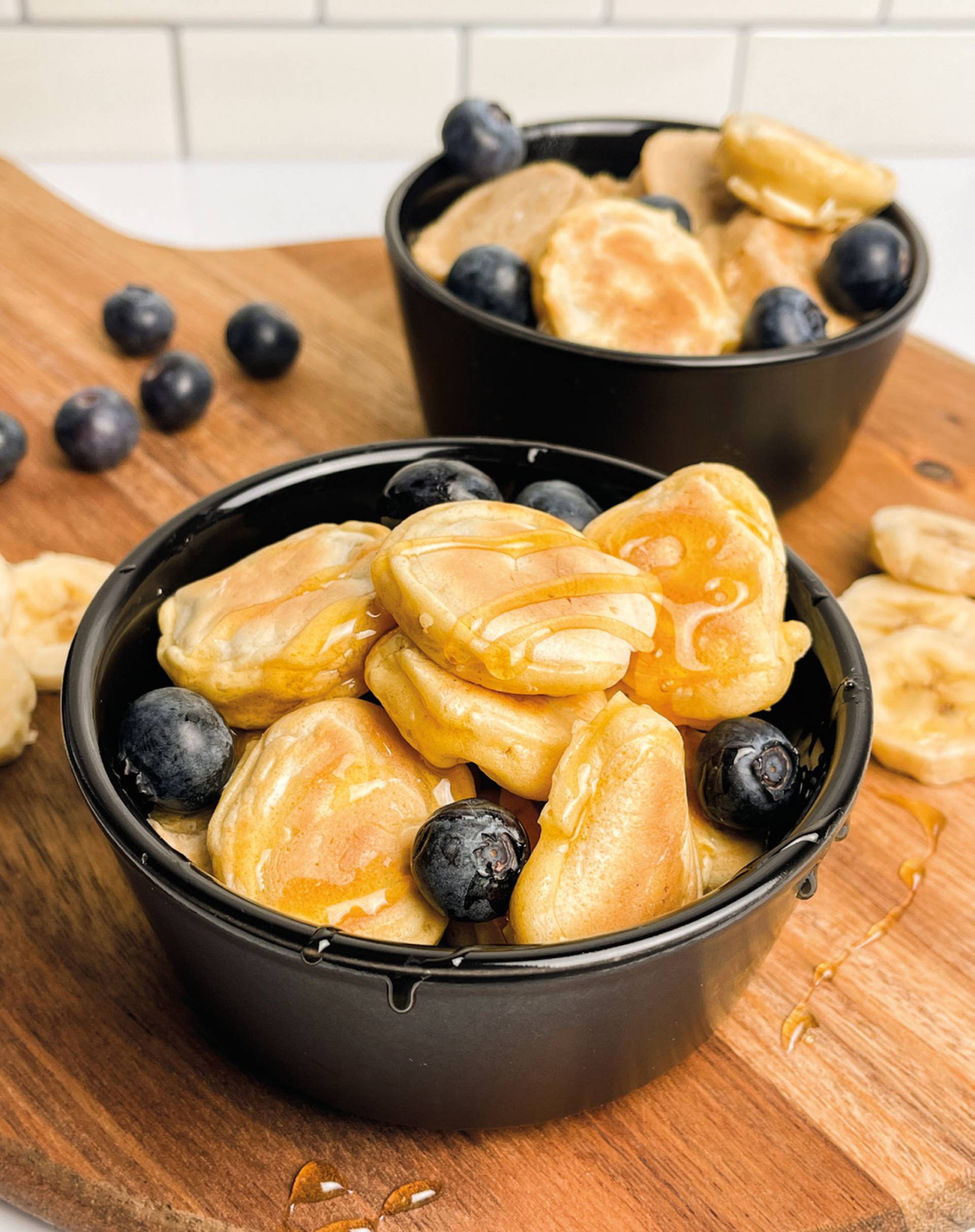 Mini platacakes, un desayuno sencillo y súper nutritivo