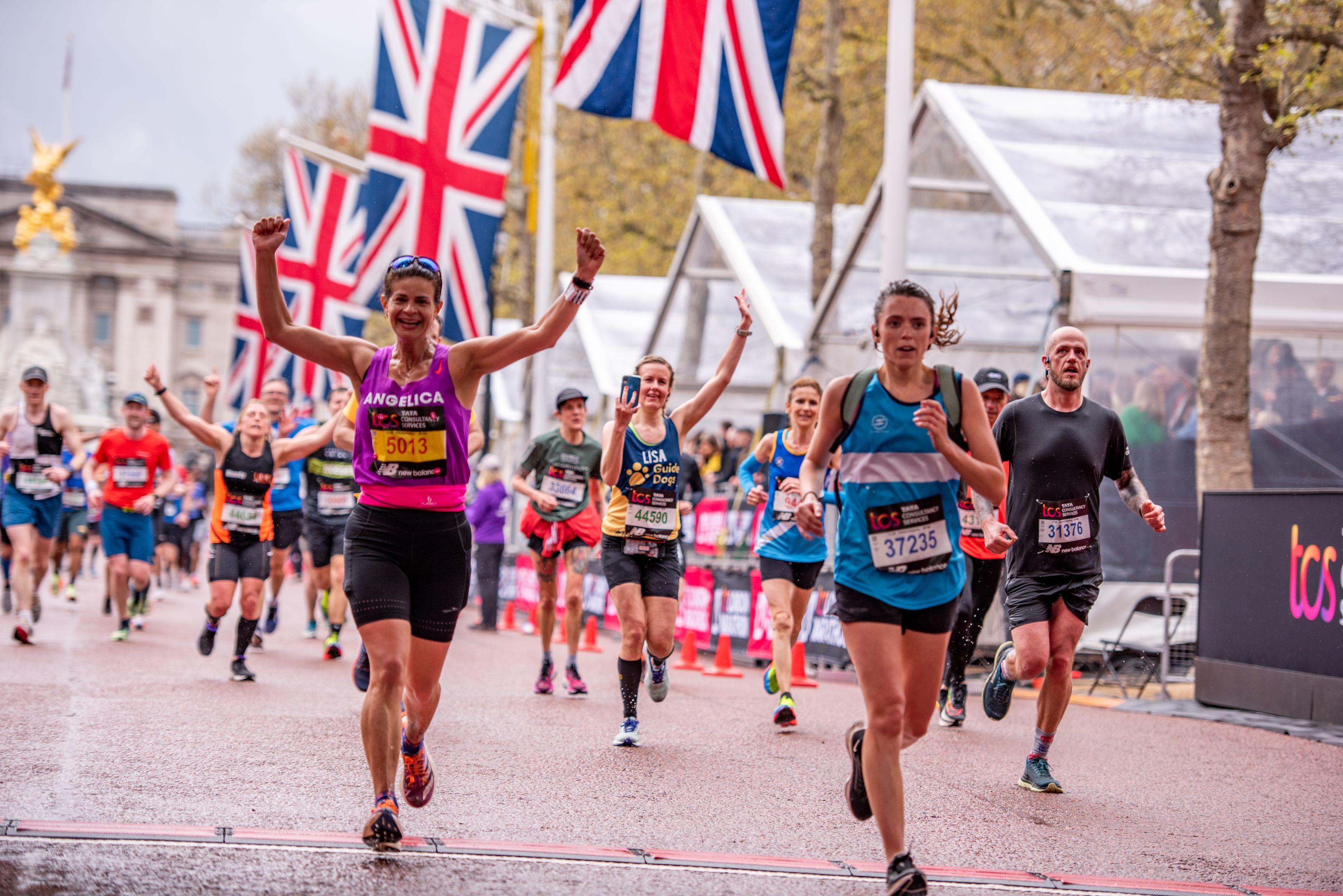 La meta del maratón más deseado del mundo