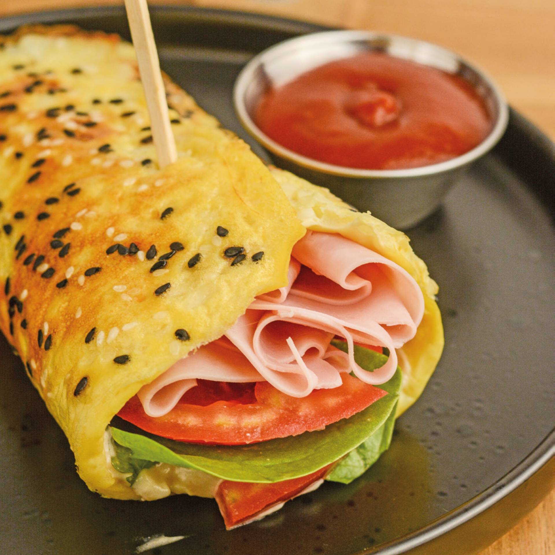 Wrap alto en proteínas para una cena nutritiva tras un duro entrenamiento