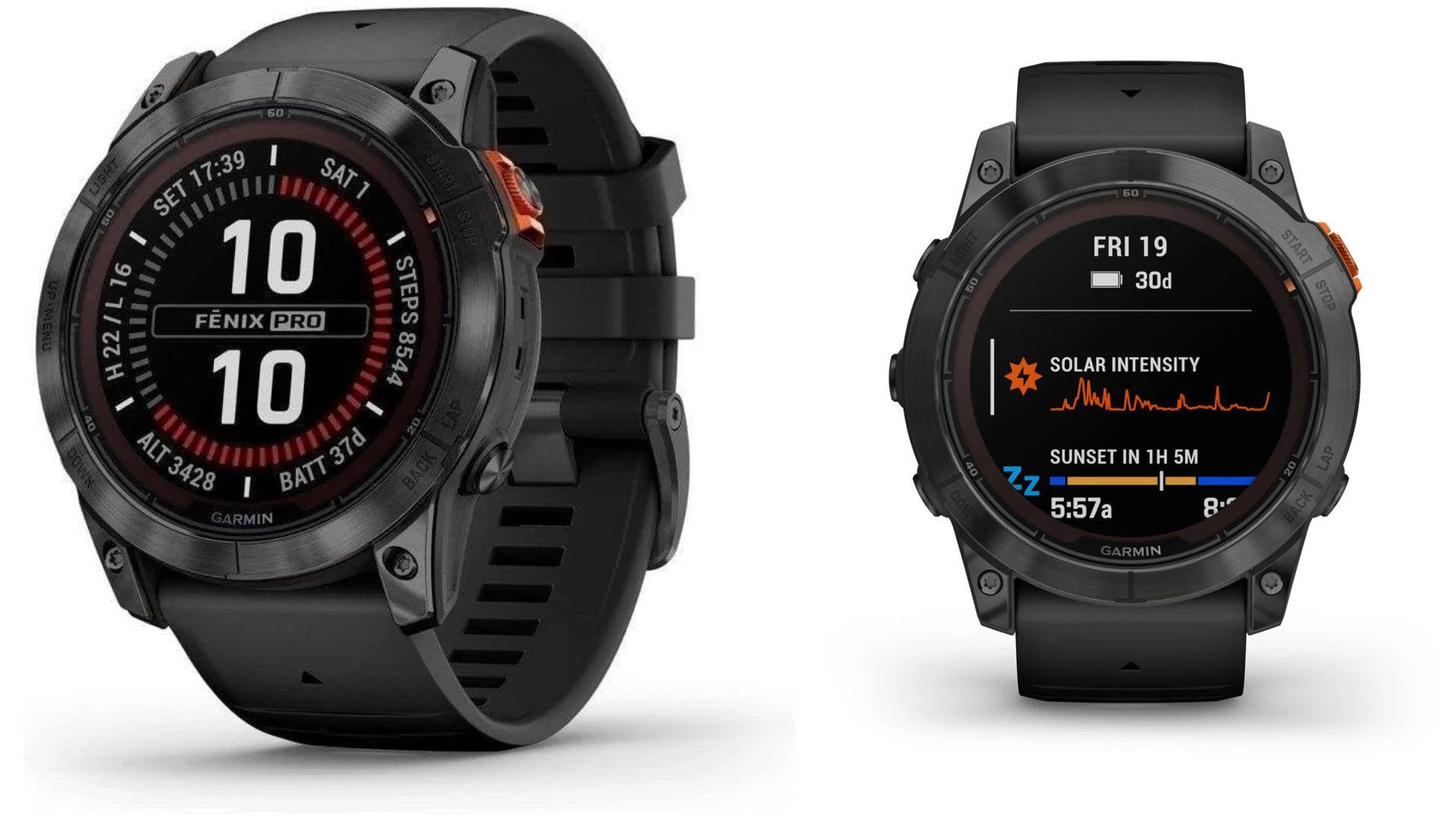 Garmin Fénix 7X Pro Solar.