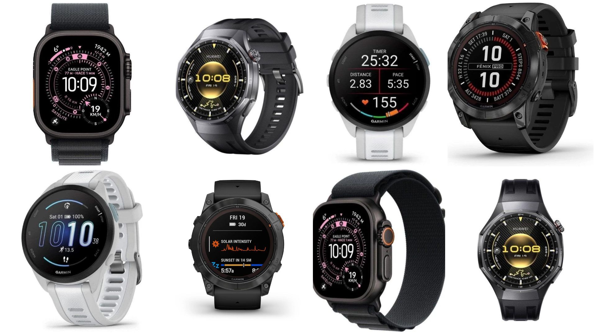 Cuatro Smartwatches a precios irrechazables.