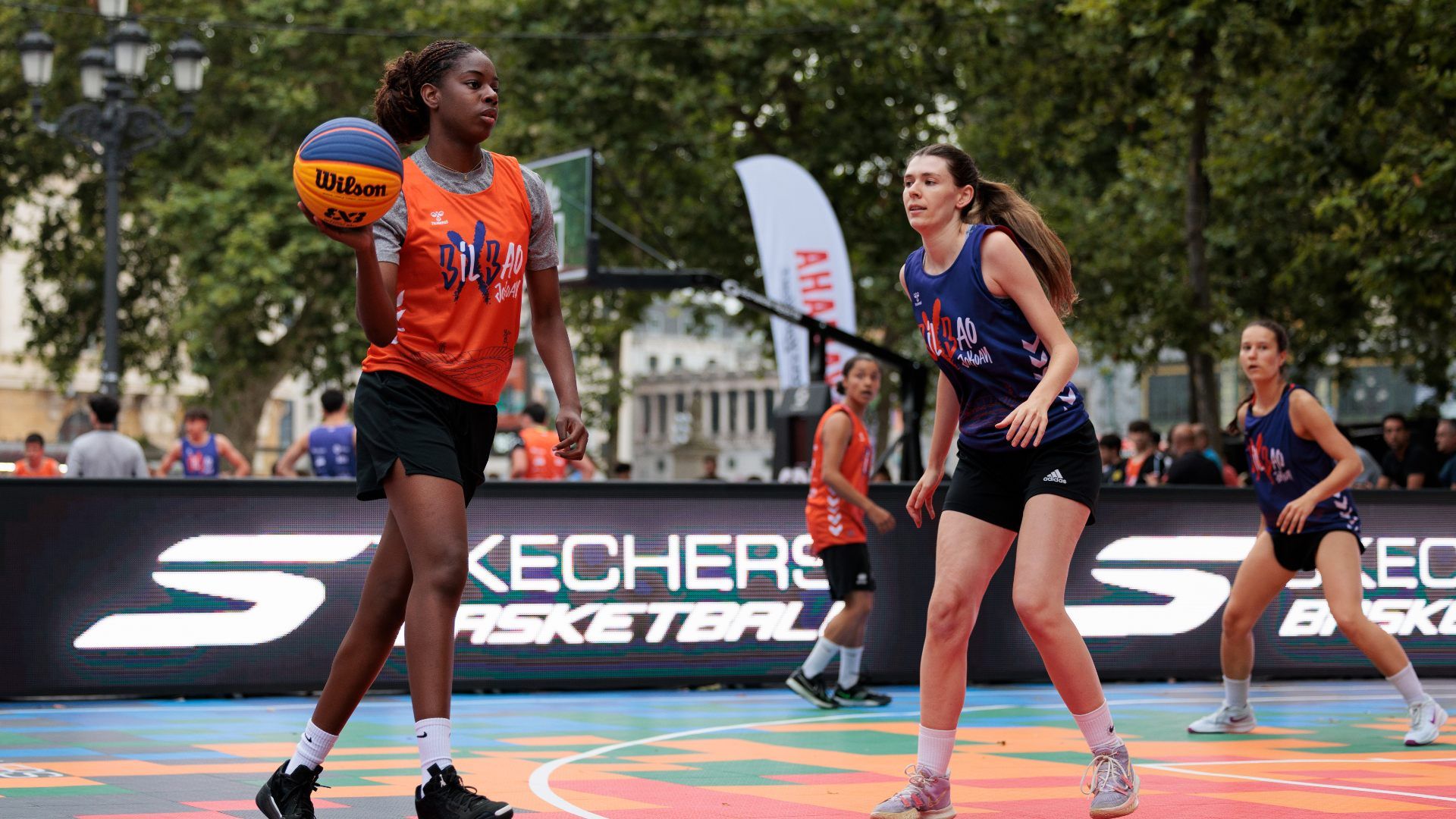 El baloncesto 3x3 y la cultura urbana vuelven a citarse en la segunda edición del Bilbao Jokoan.