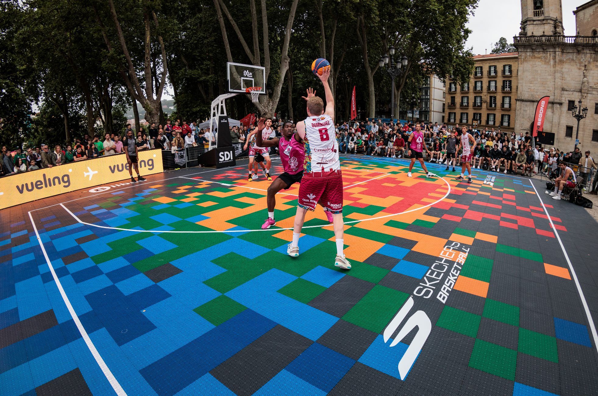 El baloncesto 3x3 y la cultura urbana vuelven a citarse en la segunda edición del Bilbao Jokoan.