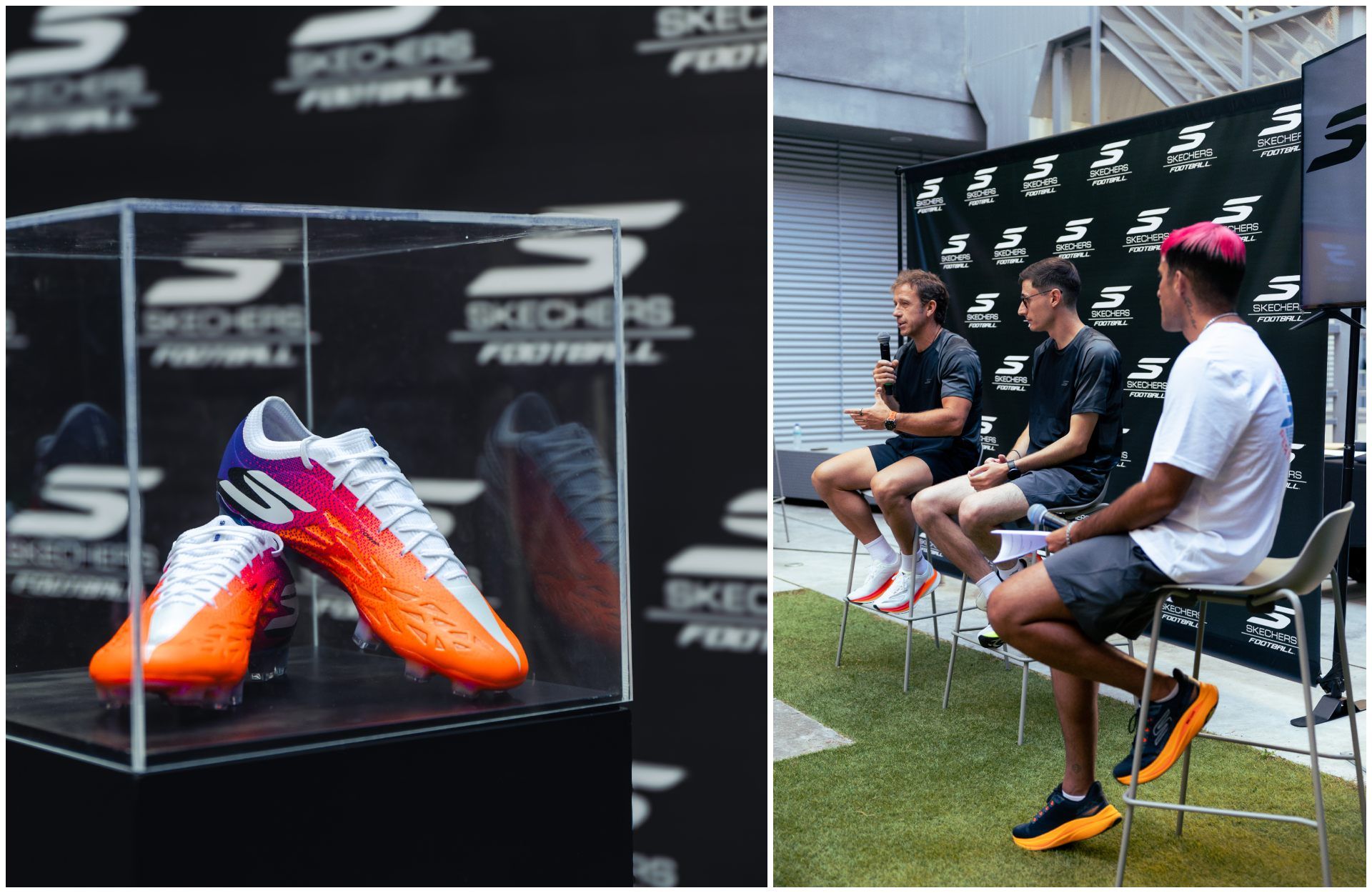 Ya está en marca 'Skechers Football Lab'.