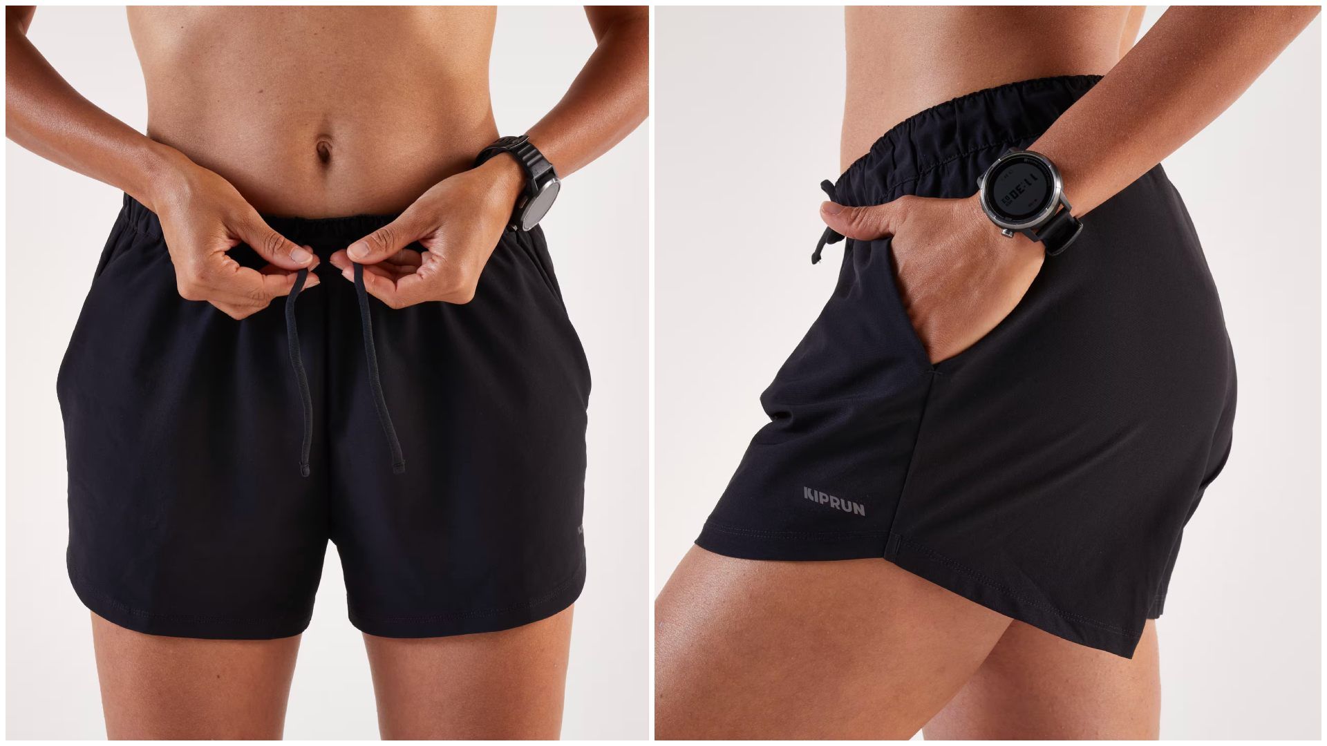 Pantalón corto running y trail transpirable KIPRUN Run 500 Dry. Pantalón corto running y trail transpirable KIPRUN Run 500 Dry.