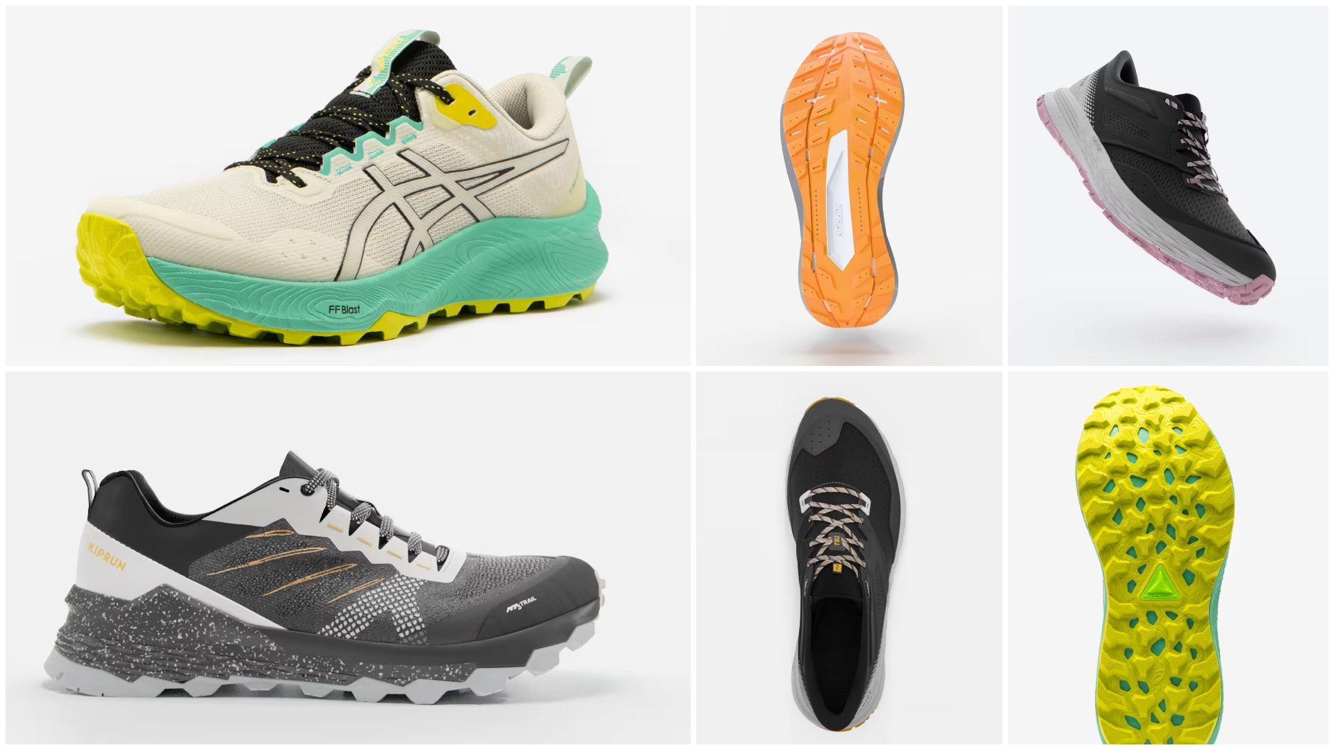 Los 'best sellers' de Trail Running de Decathlon.